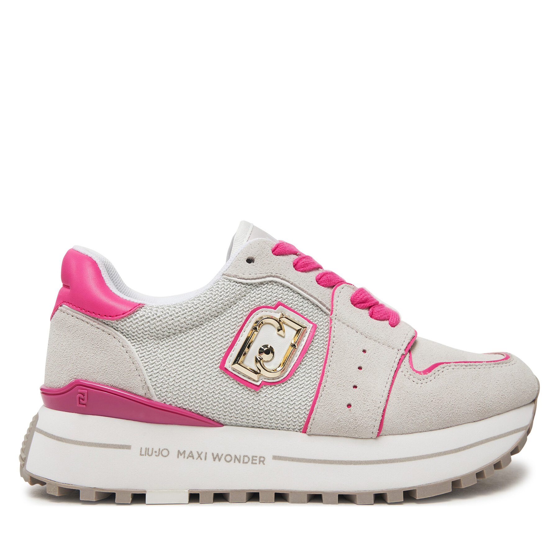 Sneakersy Liu Jo Maxi Wonder BA5029 PX027 Šedá