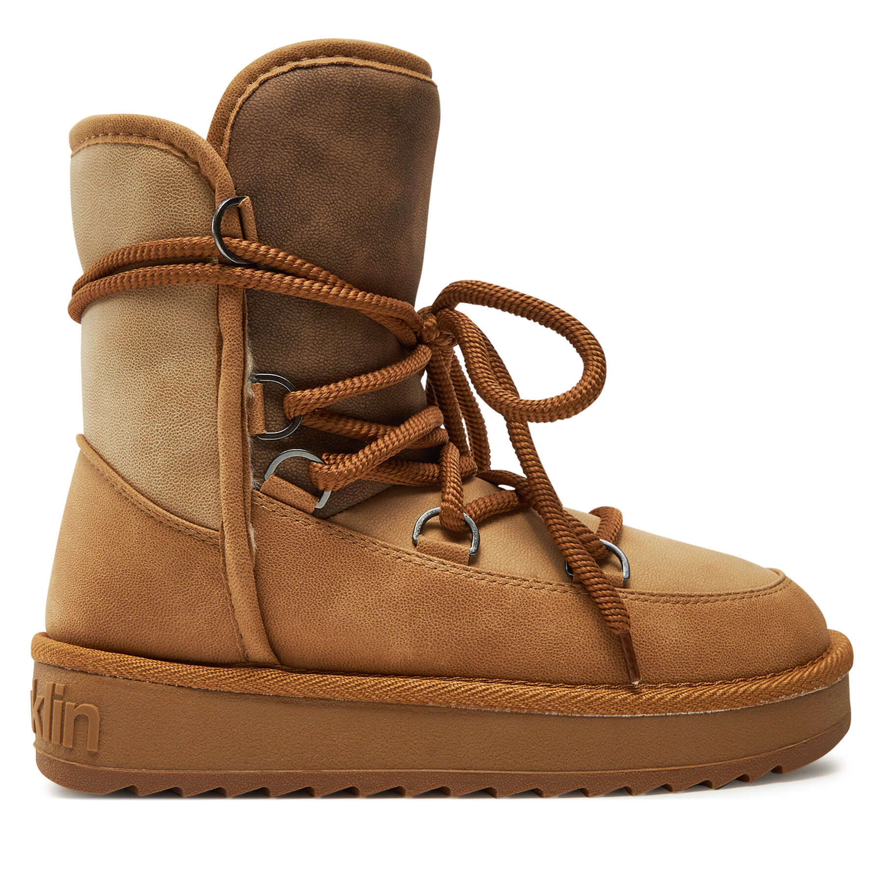 Bottes de neige D.Franklin Nordic Trk Sand DFSH370013 Marron