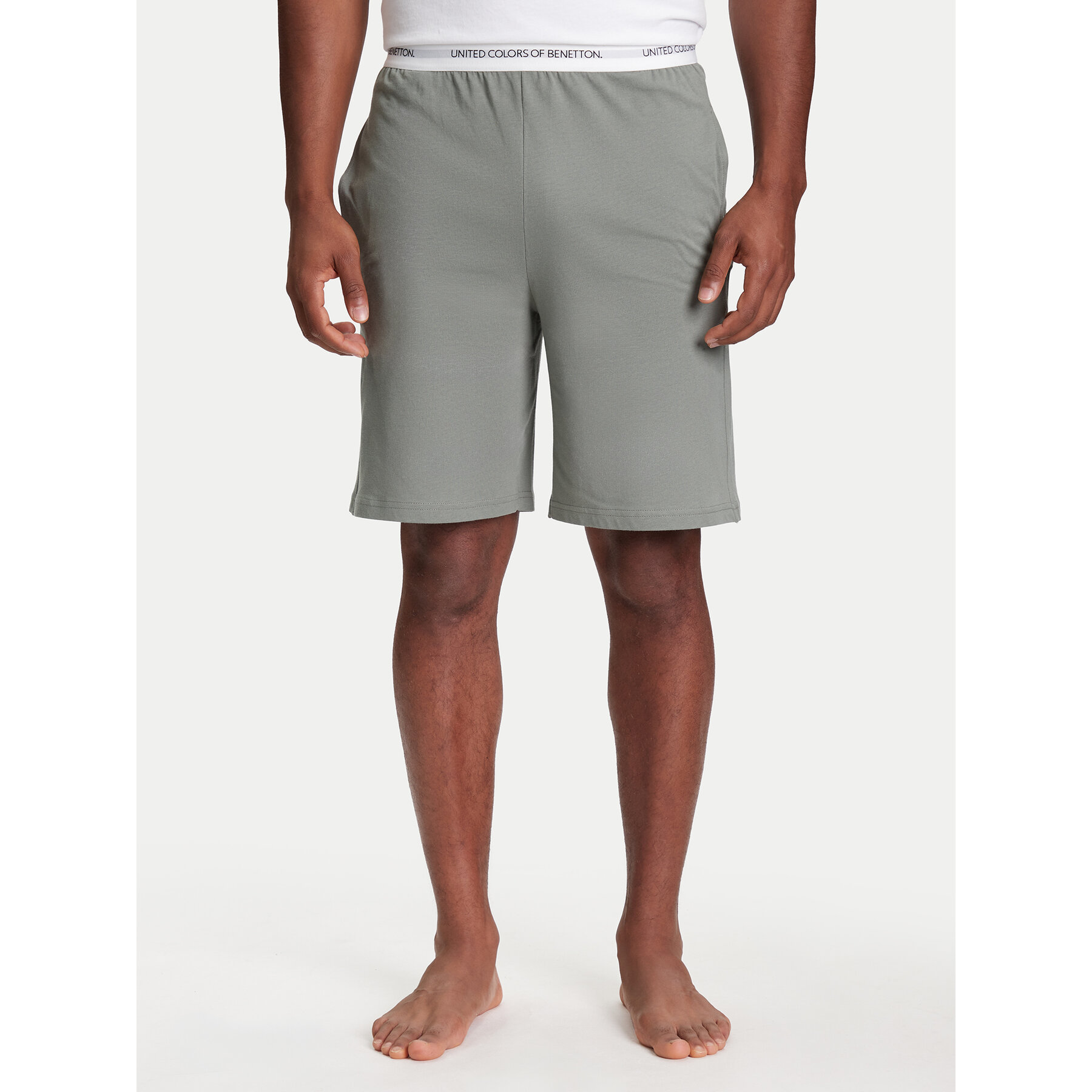 United Colors Of Benetton United Colors Of Benetton Σορτς πιτζάμας 30964900D Γκρι Regular Fit