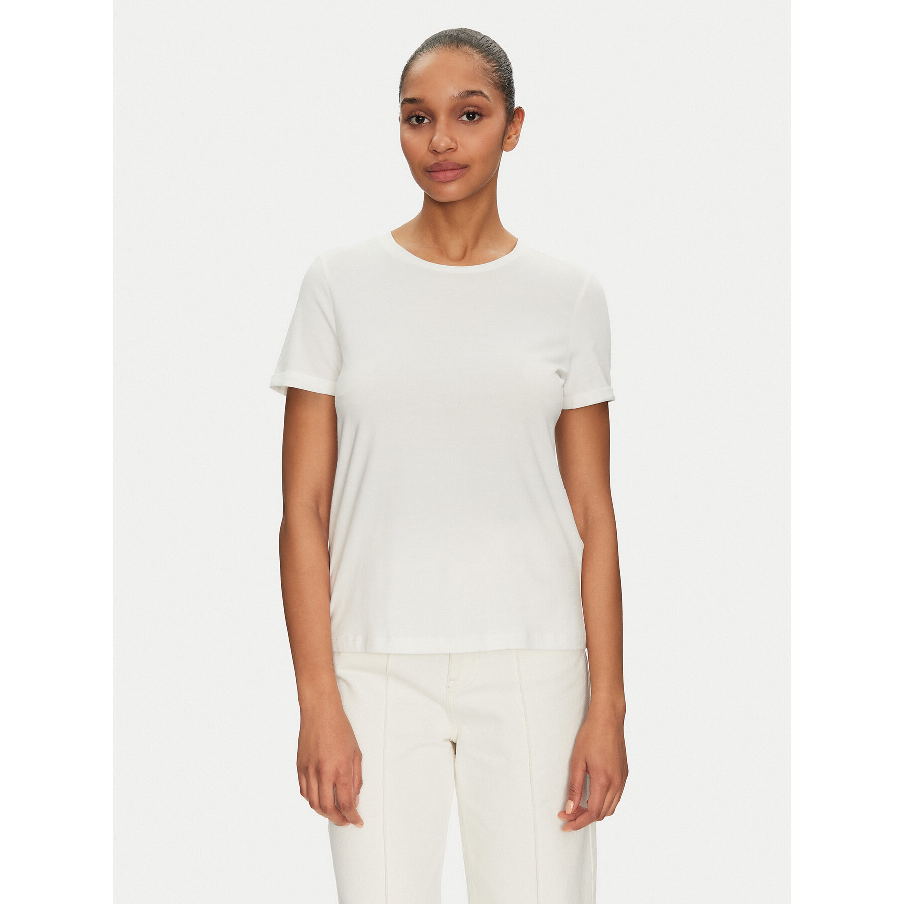 Vero Moda Marškinėliai Blair 10325914 Balta Regular Fit