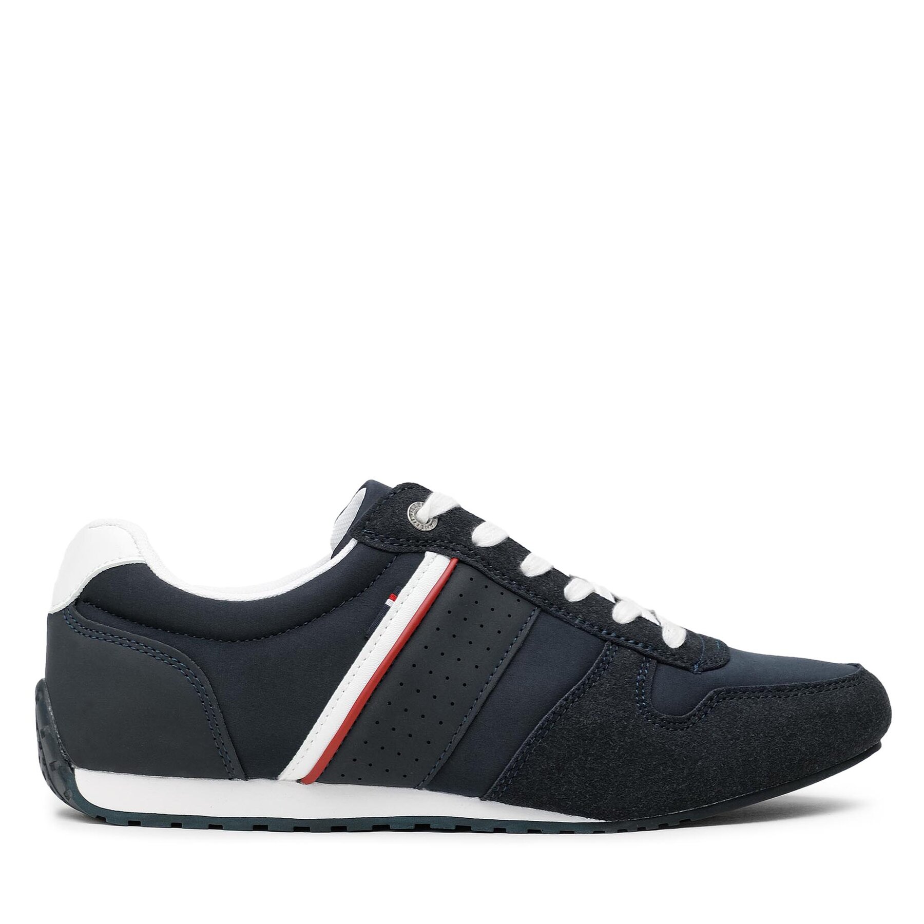 Męskie Sneakersy Lanetti, Rozmiar 40 Granatowy MP07-01378-01