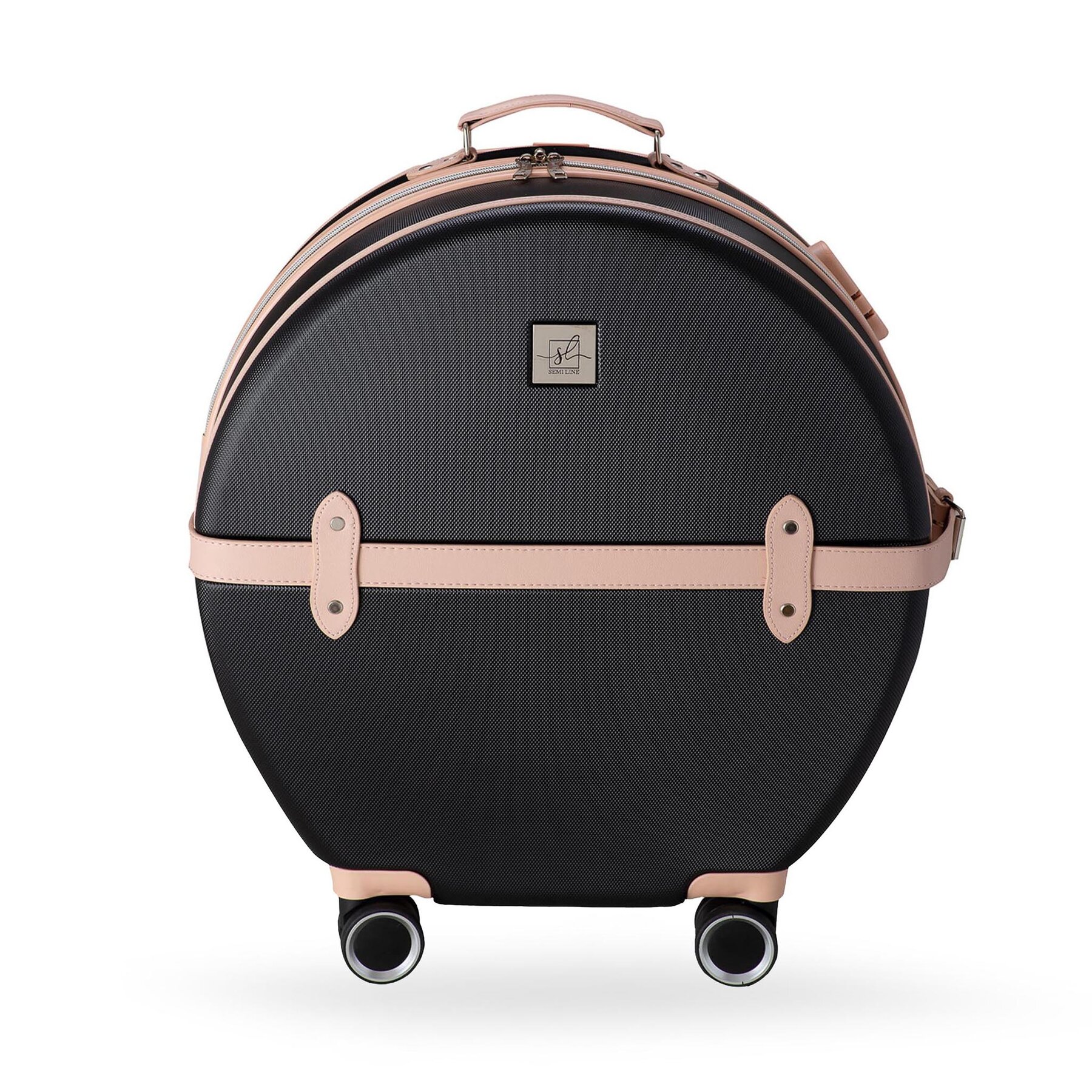 Среден куфар Semi Line T5671-3 Черен
