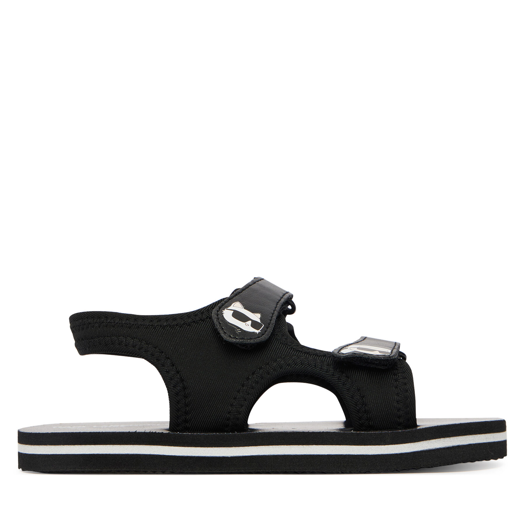 Sandály KARL LAGERFELD Z31183 S Černá