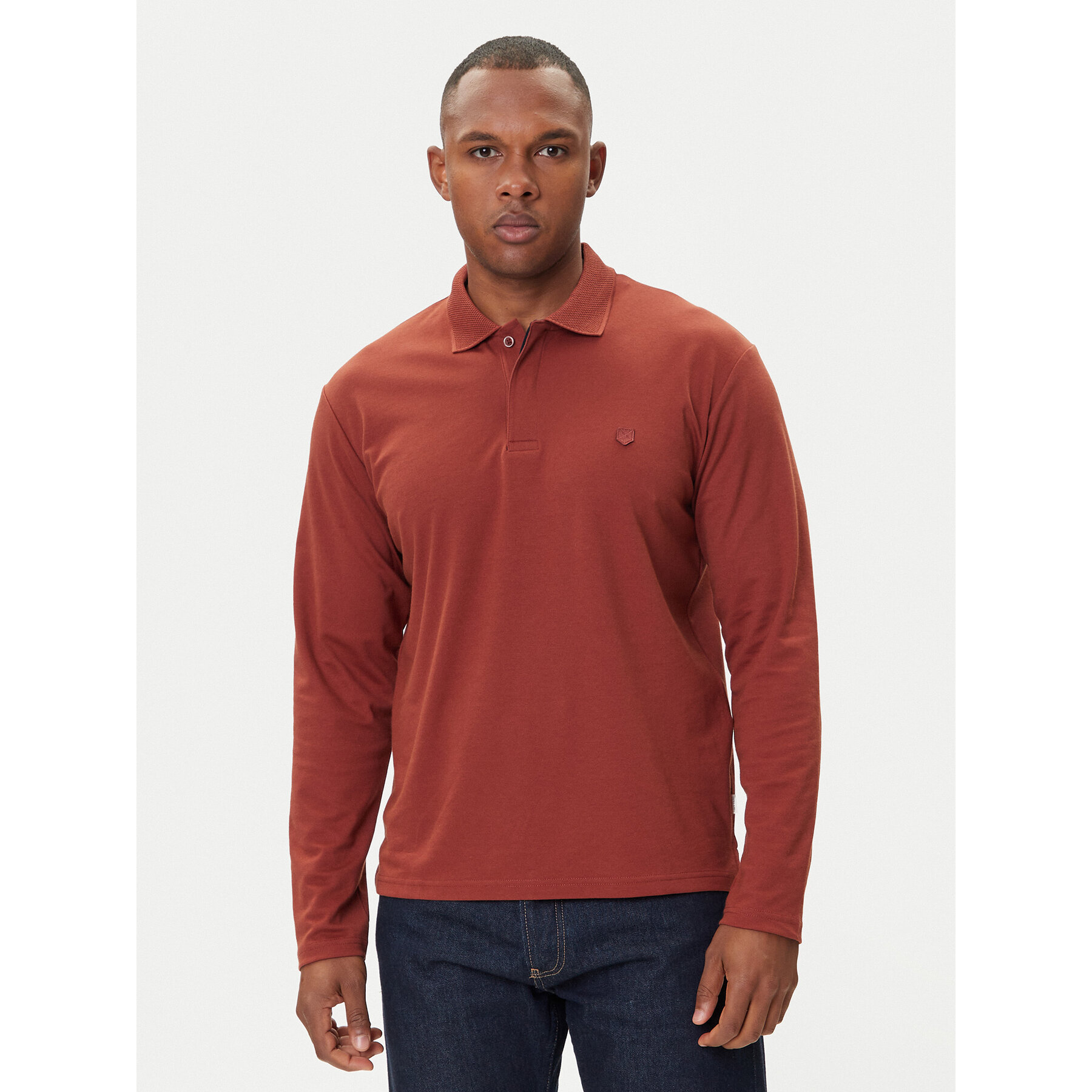 Jack & Jones Poloshirt Crodney 12259645 Braun Regular Fit