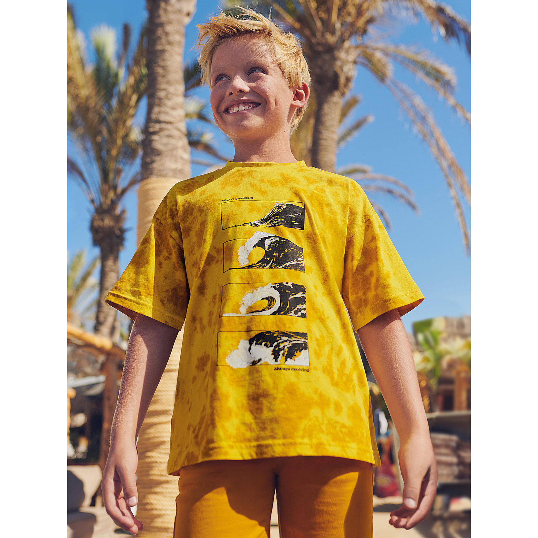 Mayoral T-shirt 6087 Giallo