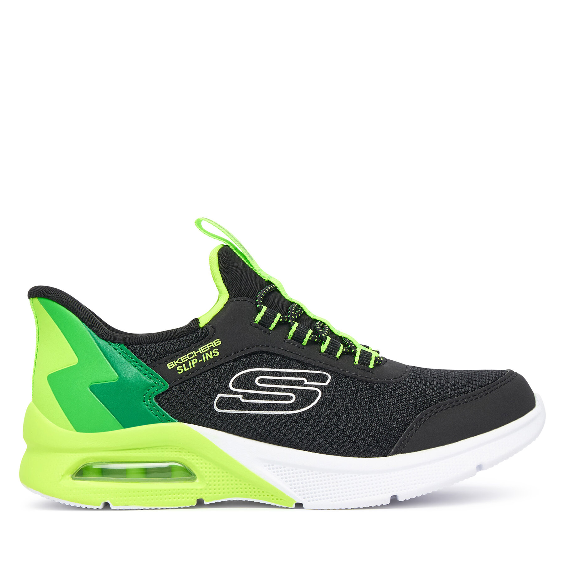 Сникърси Skechers MICROSPEC MAX - BRISK-STRIPE 403890L/BKLM Черен