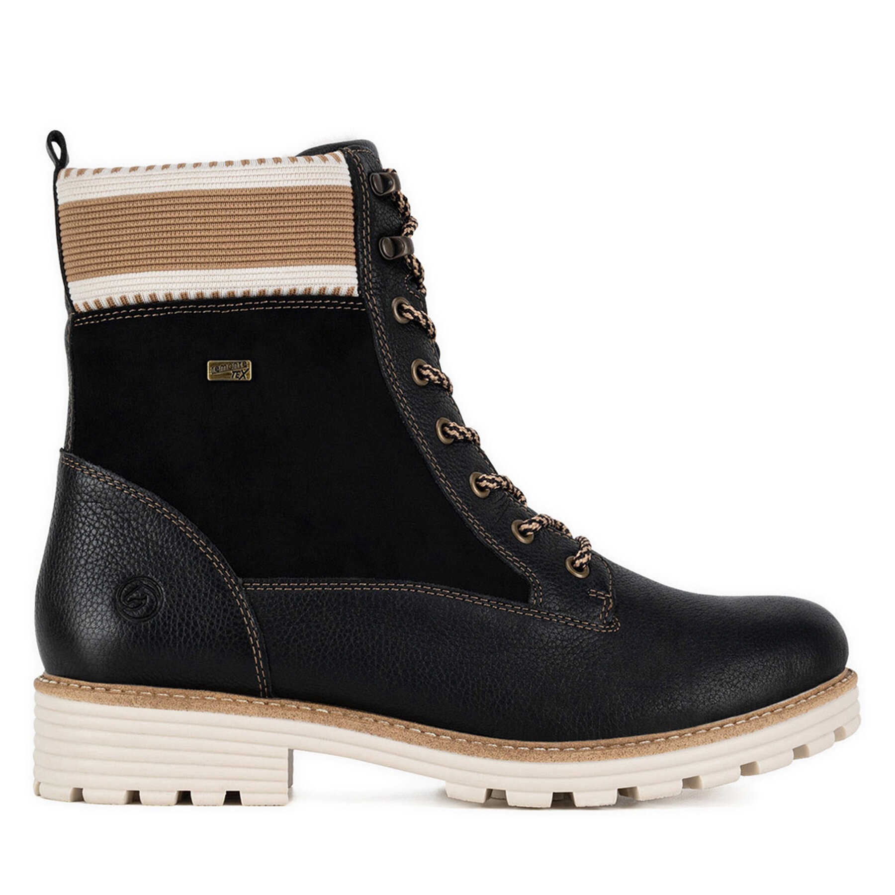 Bottes de randonnée Remonte D0W77-03 Noir