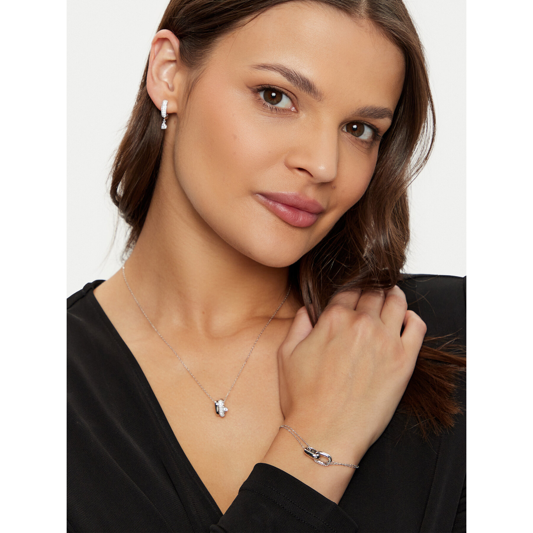 Armband Guess JSBB04 551JW Silver