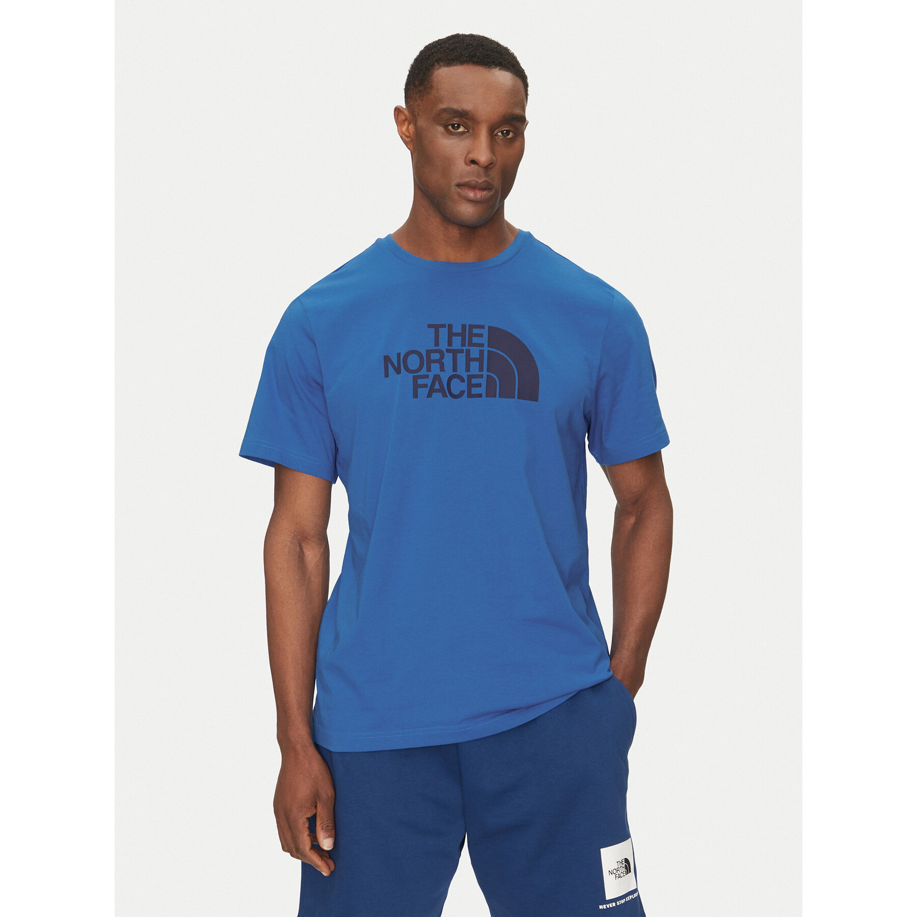 The North Face T-shirt Easy NF0A8A6C Blu Regular Fit