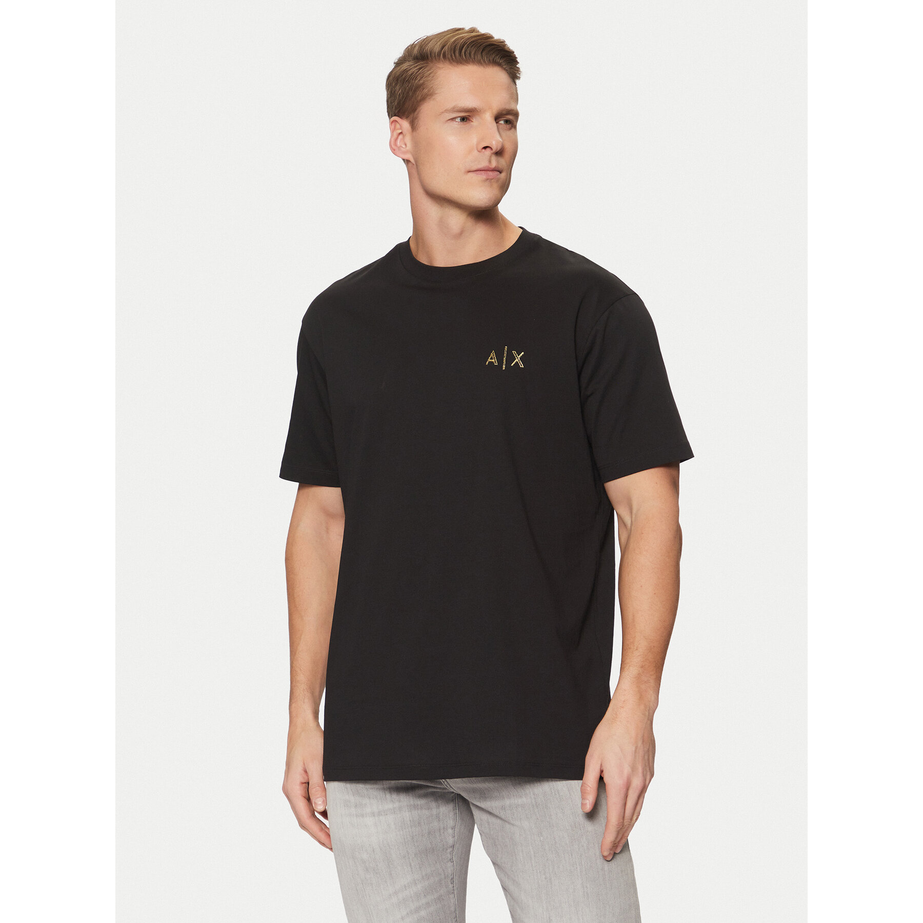 Armani Exchange T-shirt XM000327 AF10364 UC001 Nero Regular Fit