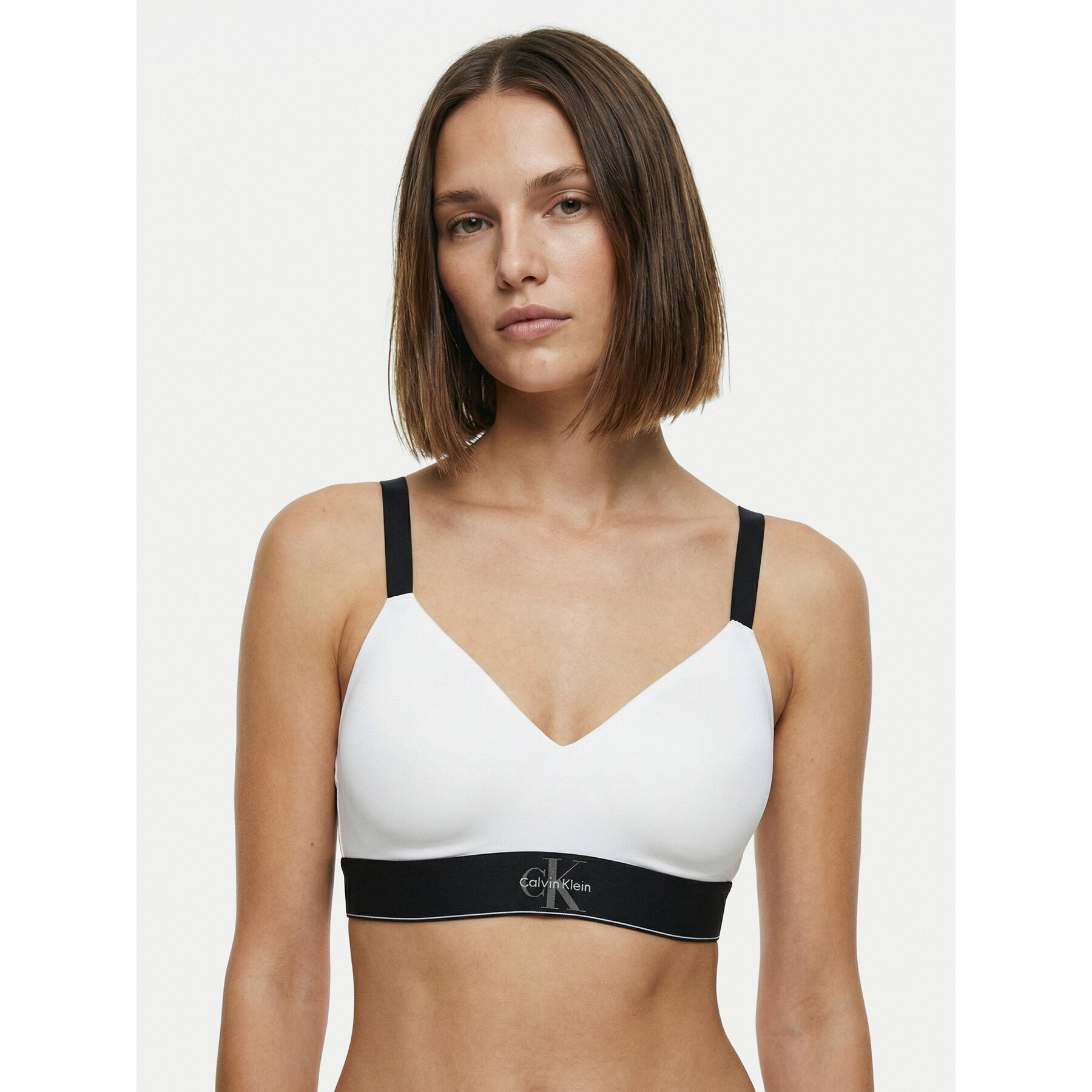 Calvin Klein Underwear Top-BH LV00QF8877 Weiß