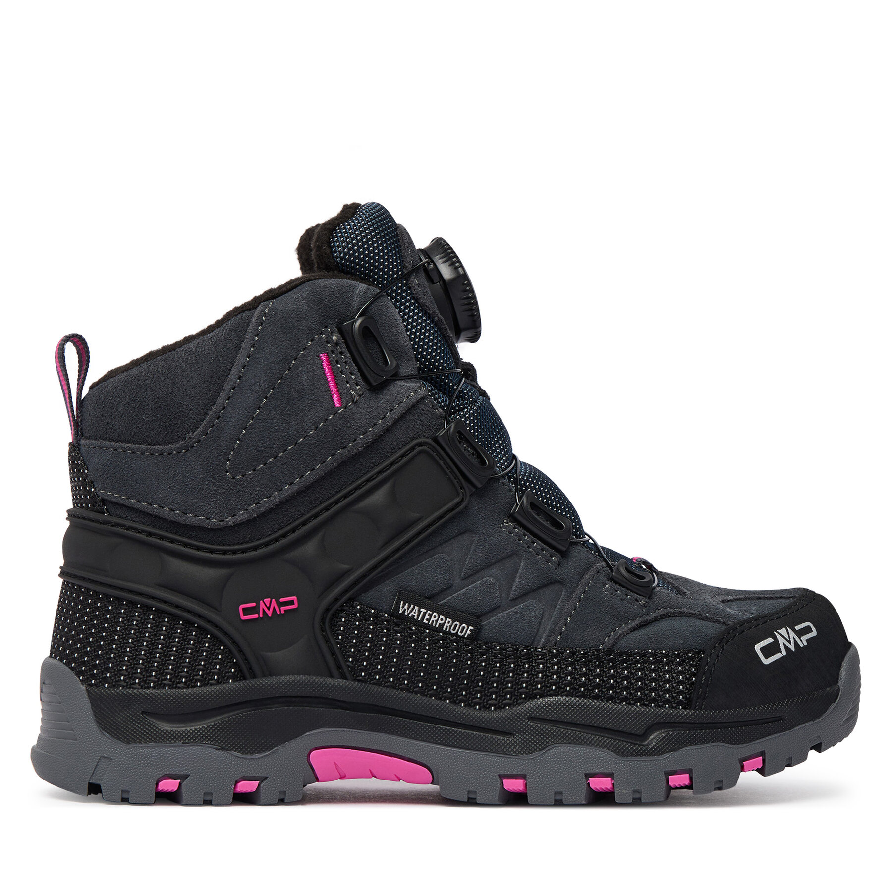 Trekkings CMP Kiruna Mid FitGo Fleece Wp 3Q57894 Negru