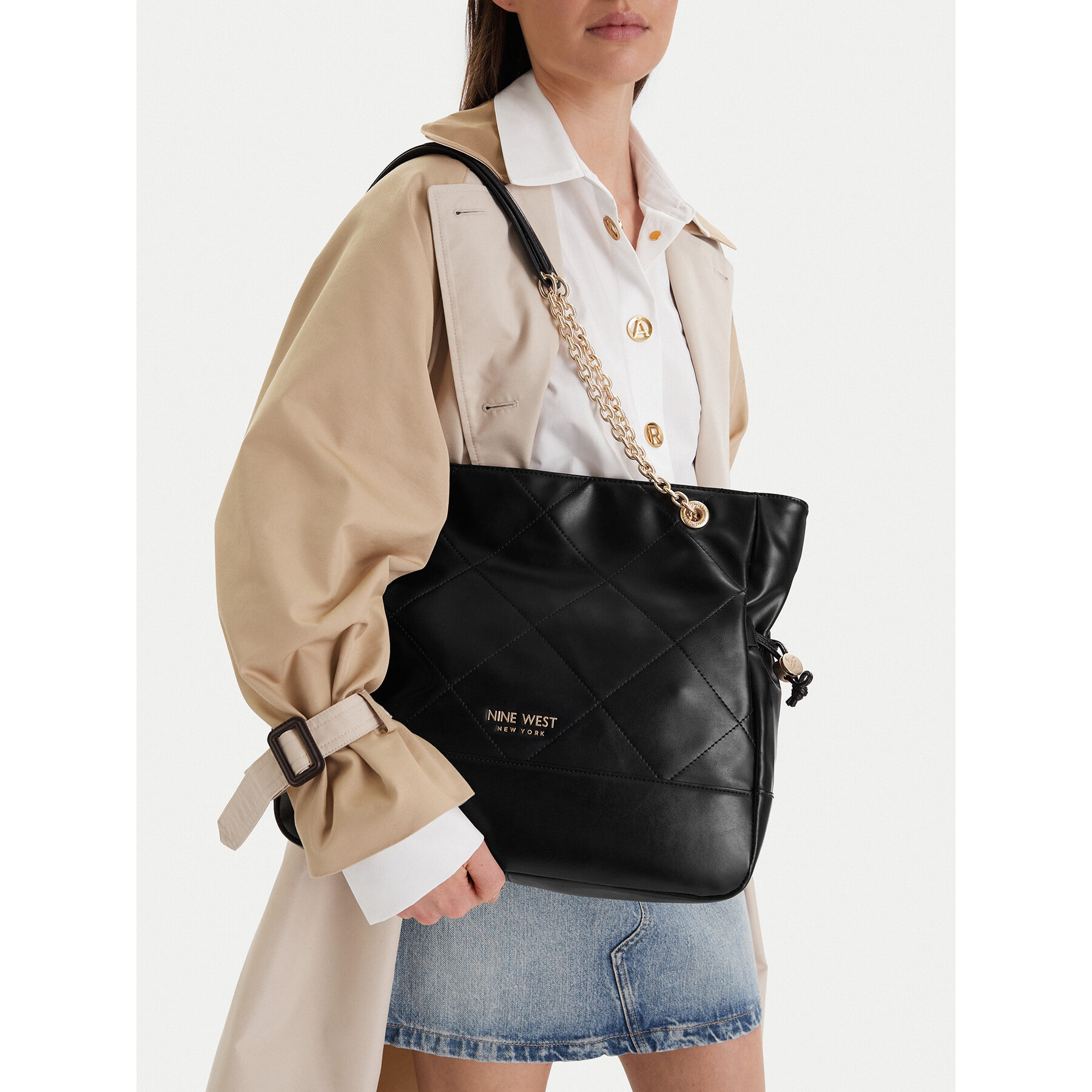 Kabelka Nine West EO-Bellis-LX10277 Čierna