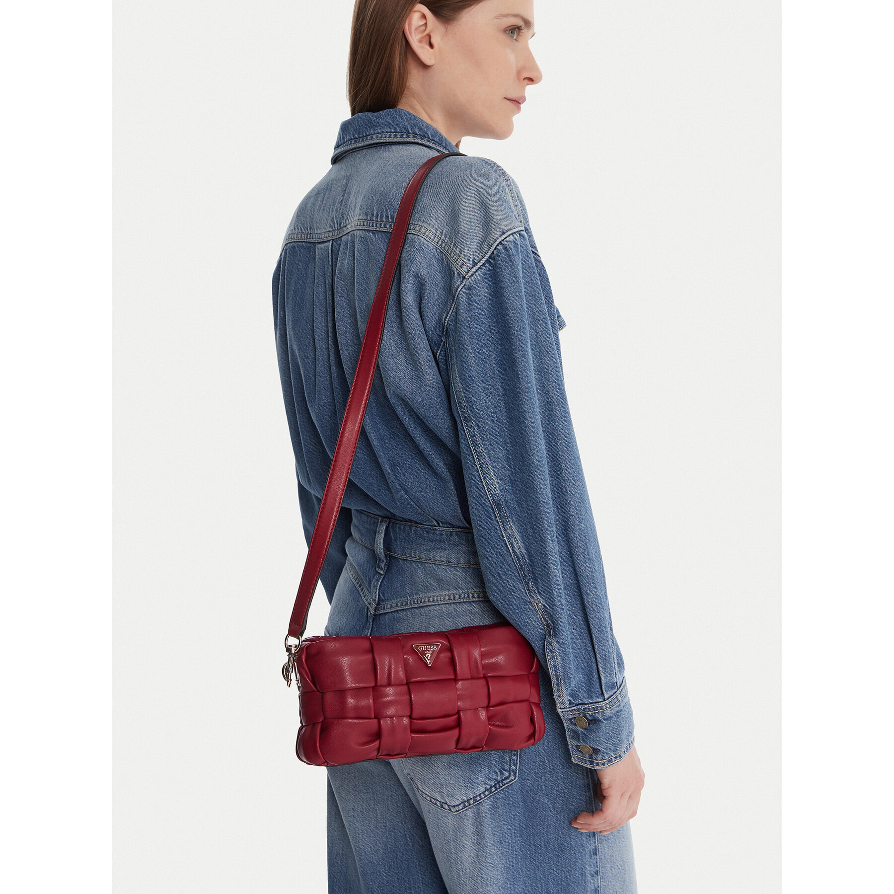 Torbica Guess Marion Mini HWWG80 72720 Crvena
