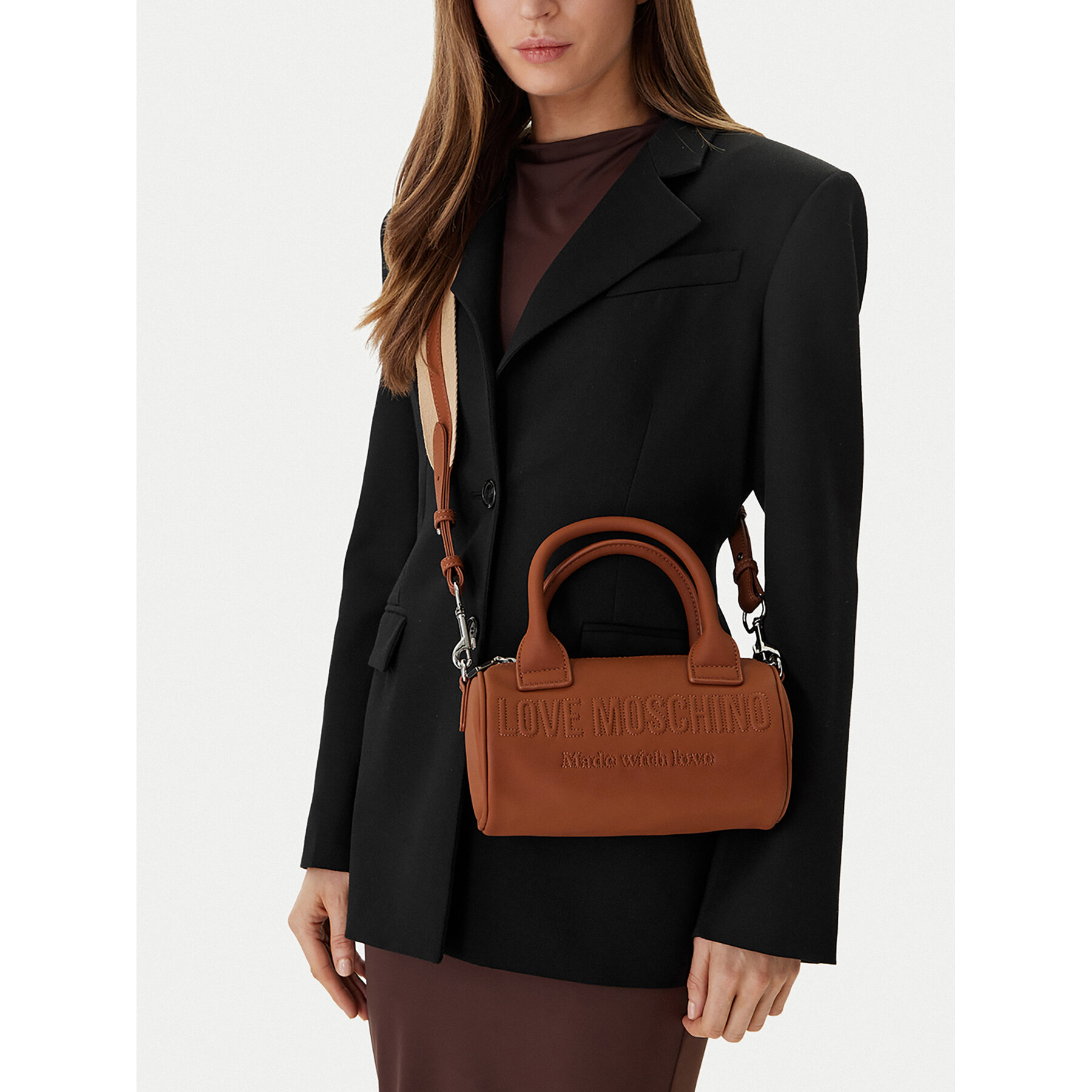 Torbica LOVE MOSCHINO JC4054PP1OLE0200 Smeđa