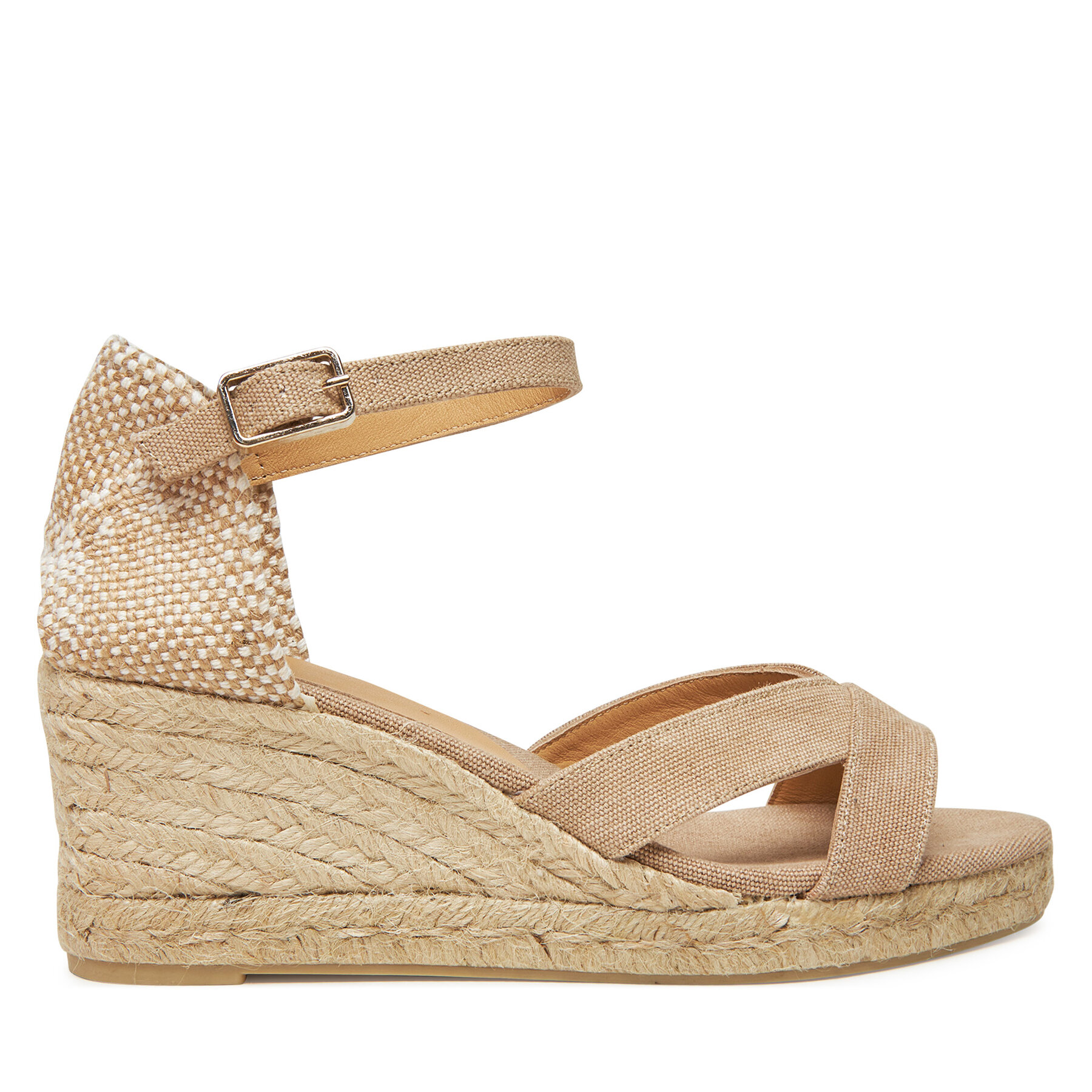 Espadrillas Castañer Bruna/9/002 025678 Beige