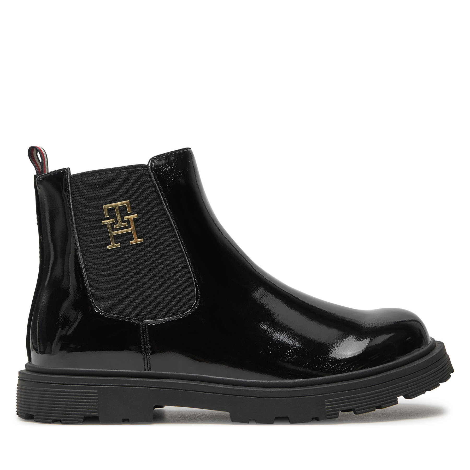 Īsie zābaki Tommy Hilfiger Chelsea Boot T1A5-33563-0343 S Melns