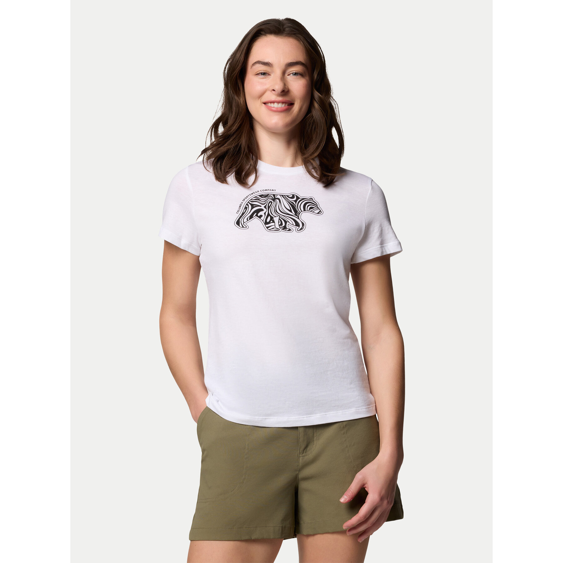 Columbia T-shirt Ruby Springs™ 2120061 Bianco Regular Fit