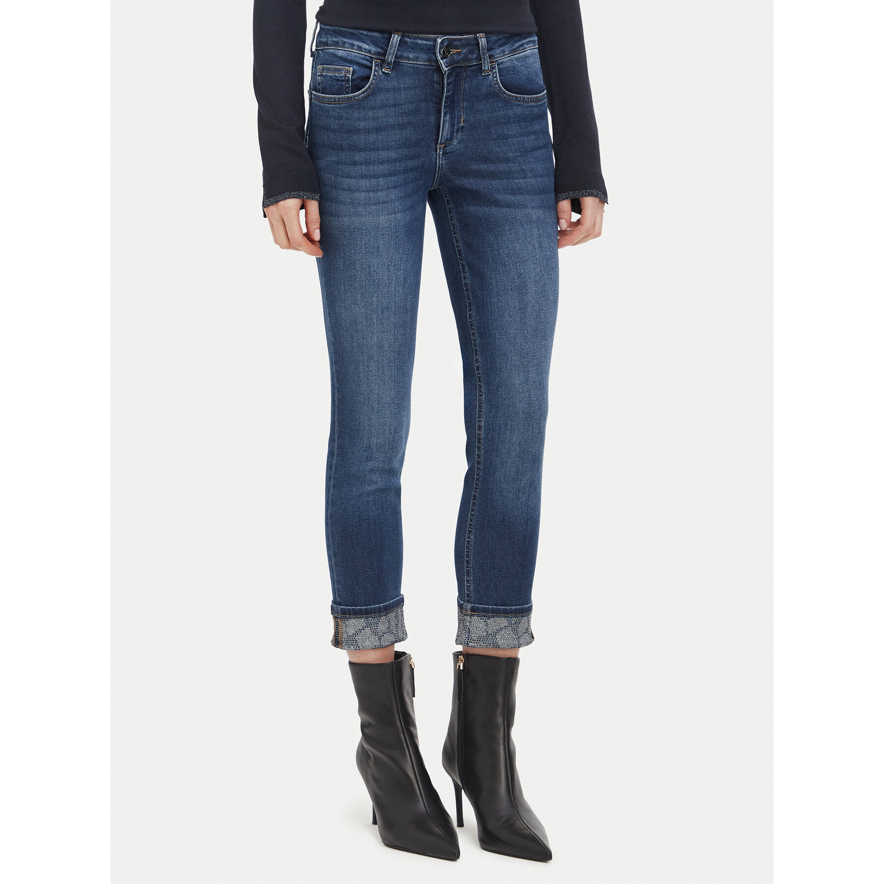 Liu Jo Jeans UF6006 D0305 Dunkelblau Regular Fit