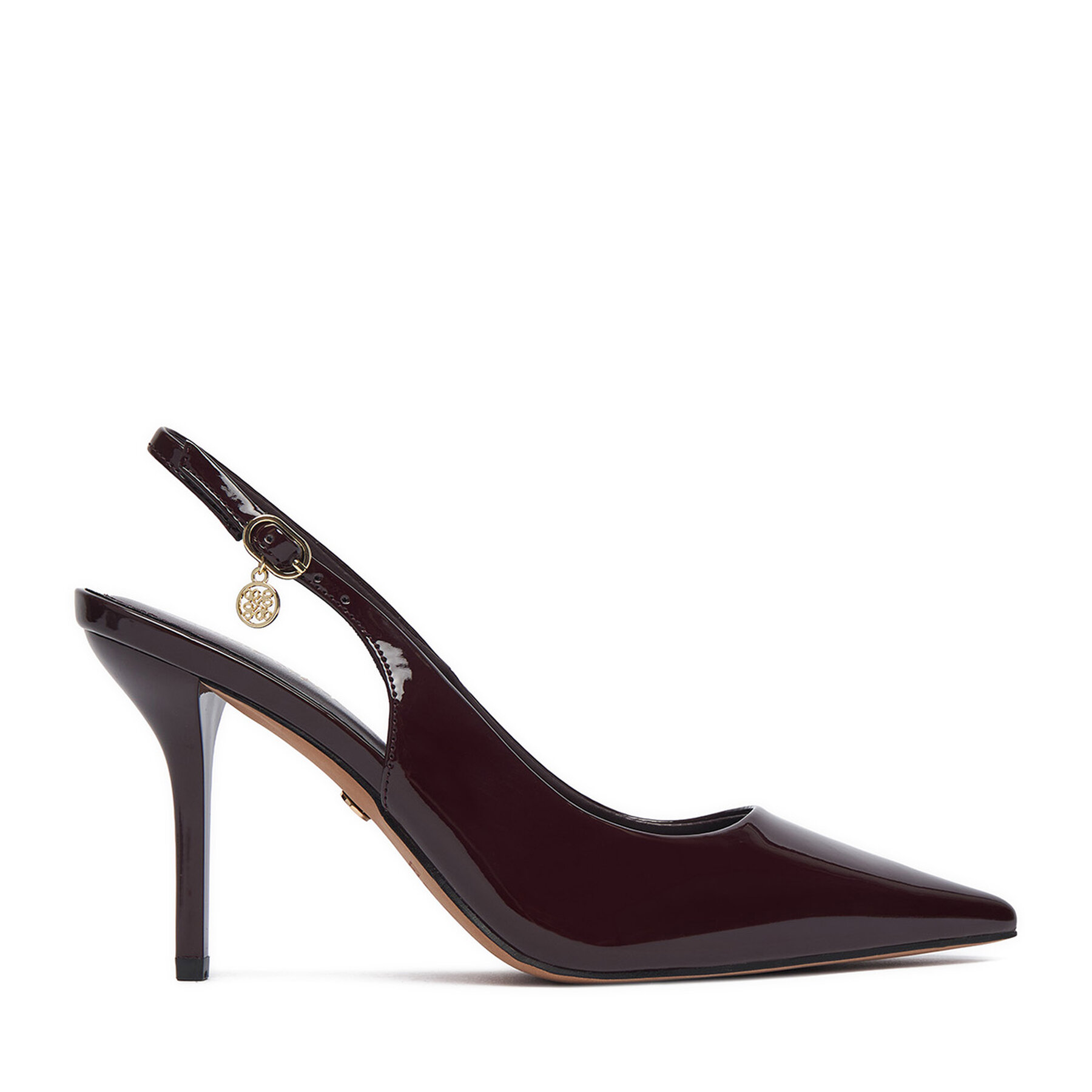Pantofi cu toc subțire Nine West CEO-CD25-316-1 Vișiniu