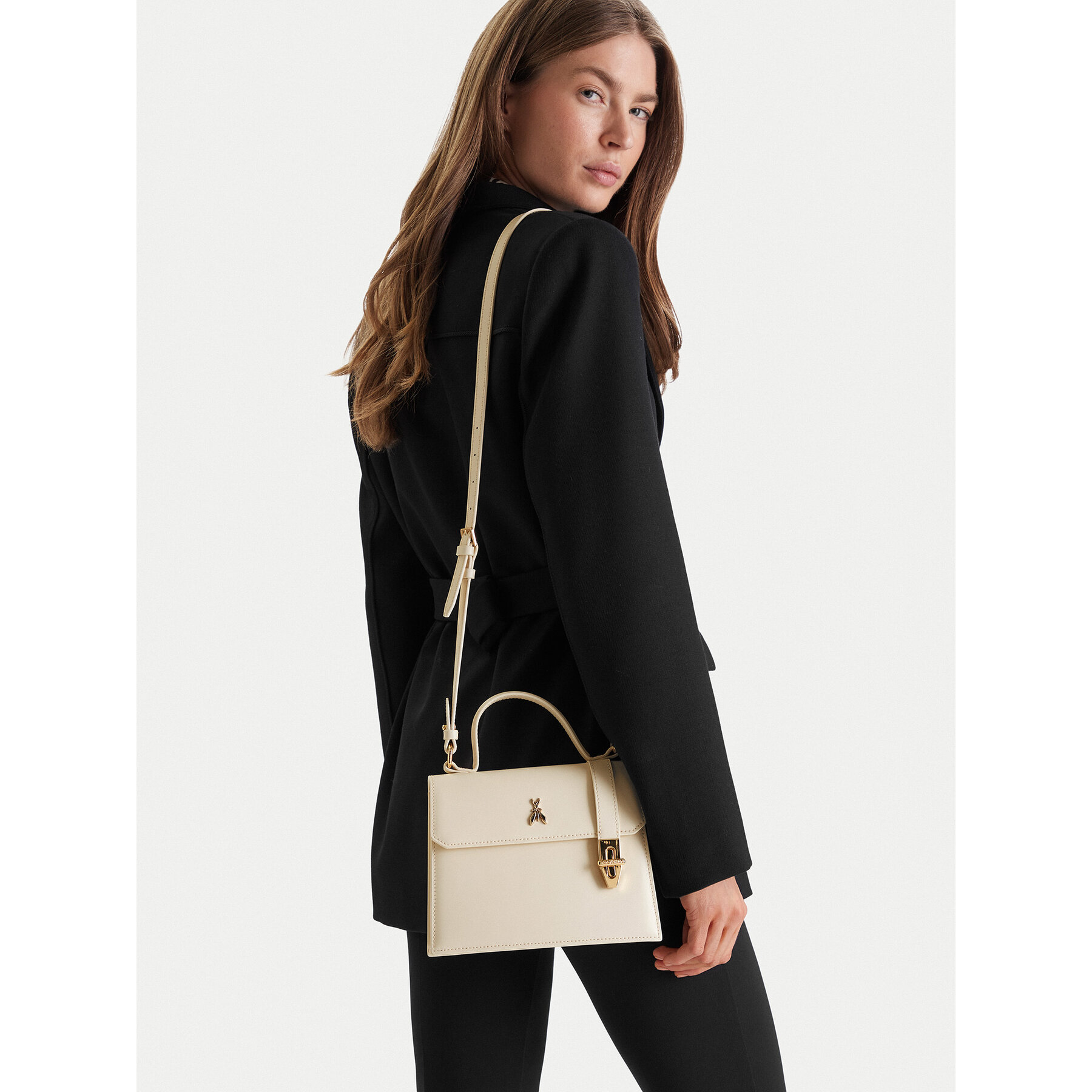 Geantă Patrizia Pepe 8B0326/L061-W405 Écru