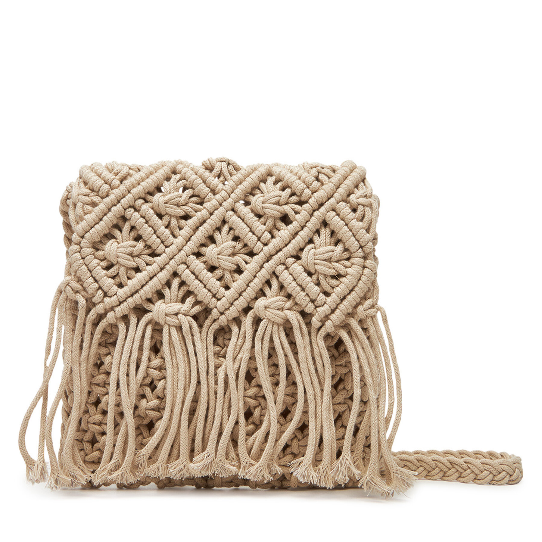 Borsetta Pieces 17157681 Écru