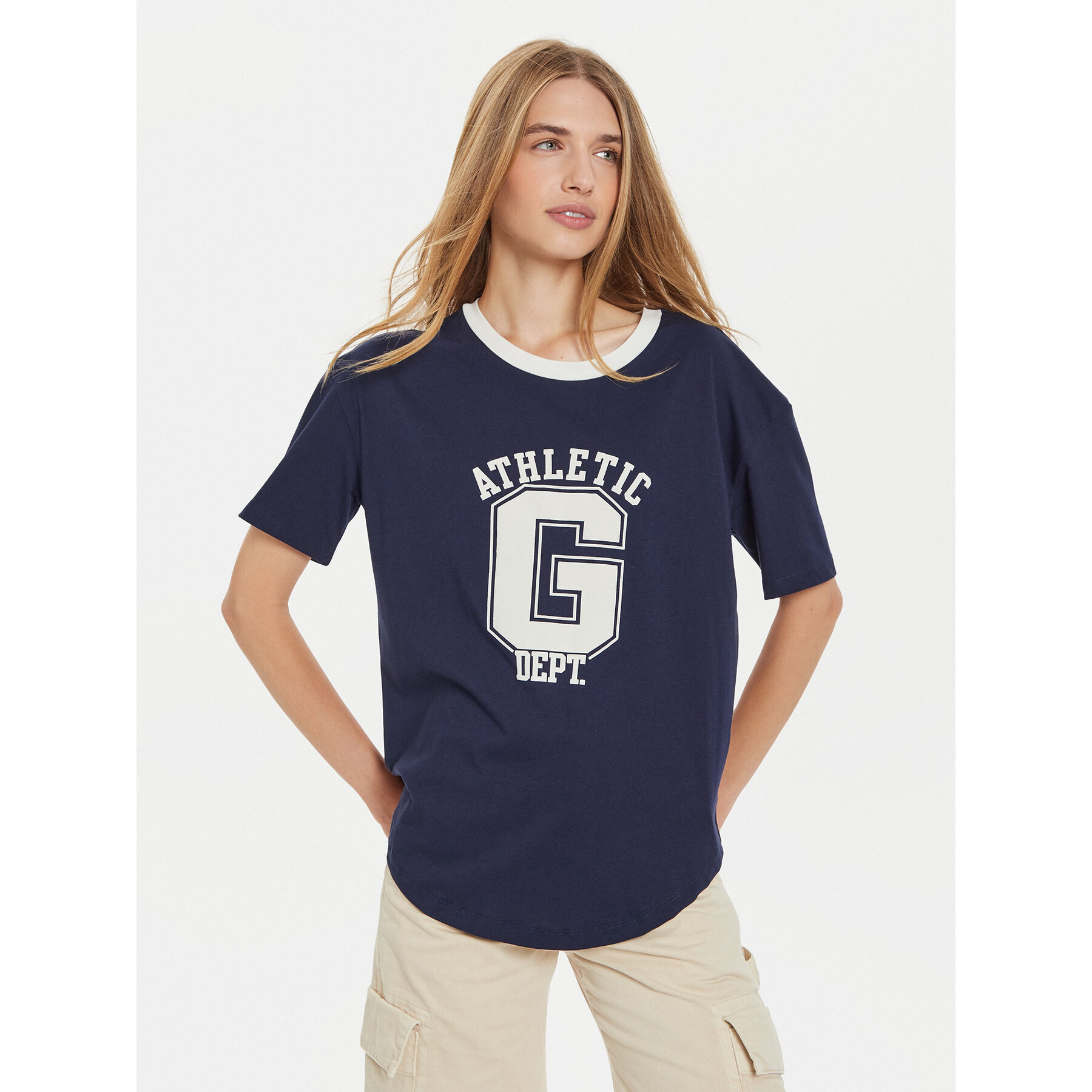 Gap T-shirt 500012-02 Blu scuro Oversize