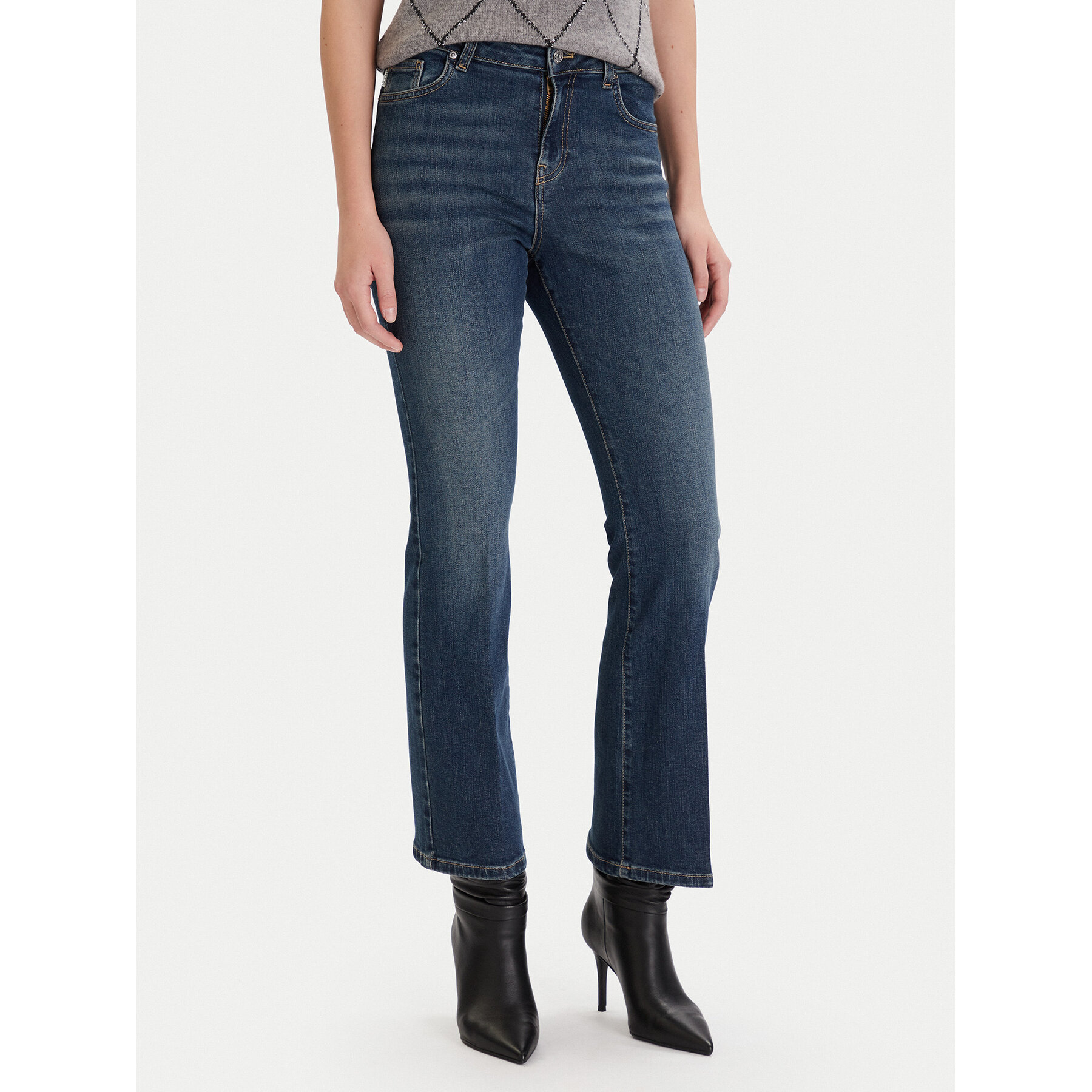 ViCOLO Jeans DF5102 Blau Bootcut Fit
