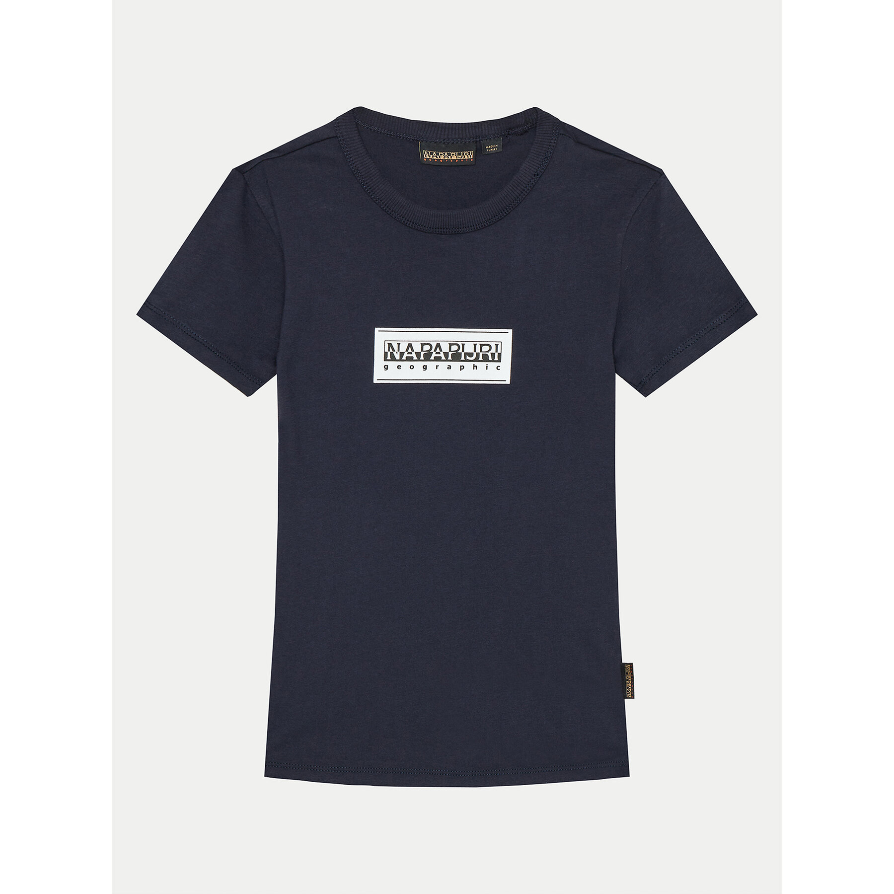 Napapijri T-shirt Chamois NP0A4HYL S Blu scuro Regular Fit