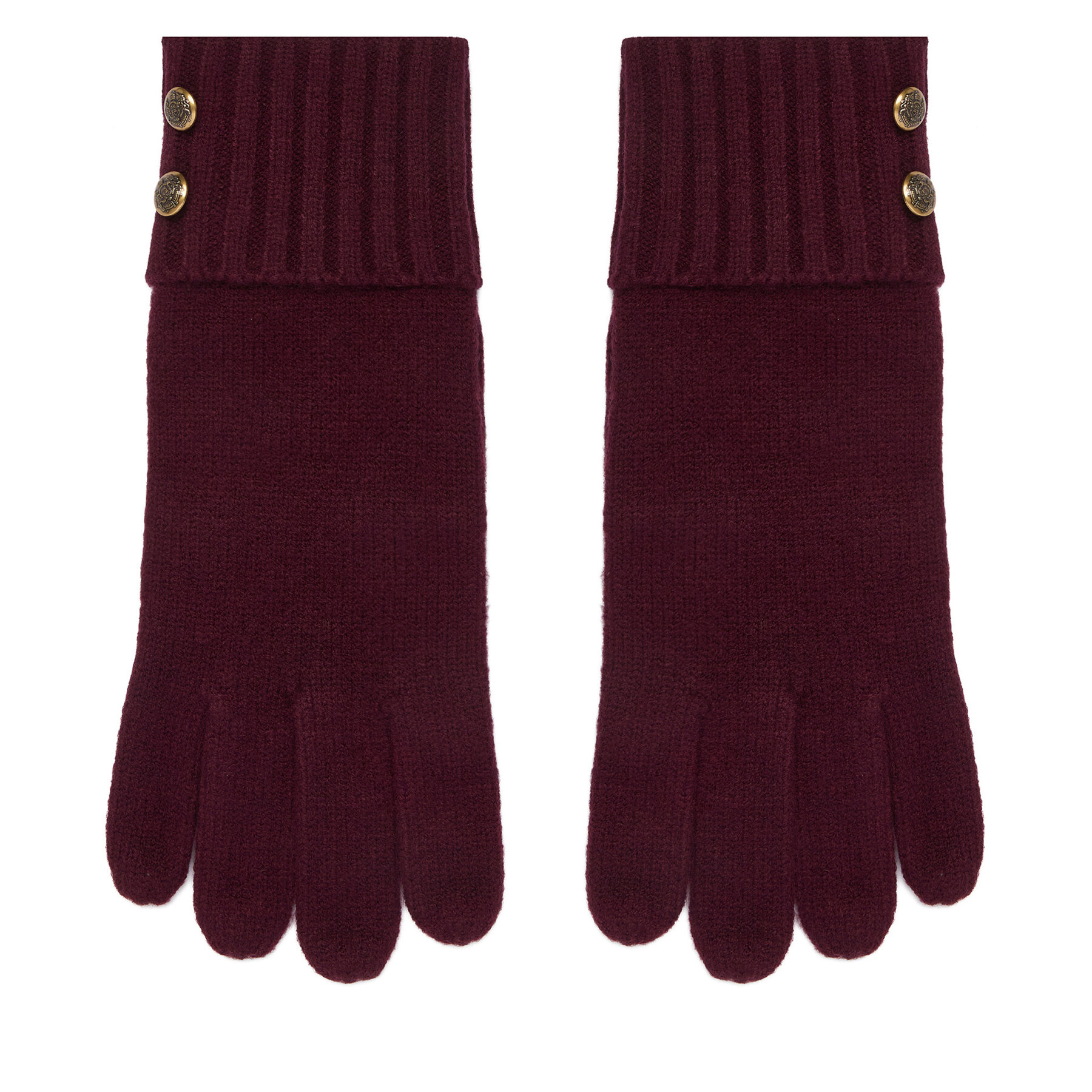 Mănuși LAUREN RALPH LAUREN 454P04468004 Vișiniu