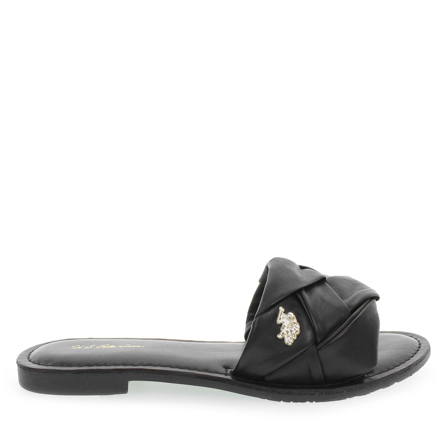 Sandalias U.S. Polo Assn. Linda LINDA003 LTH Negro