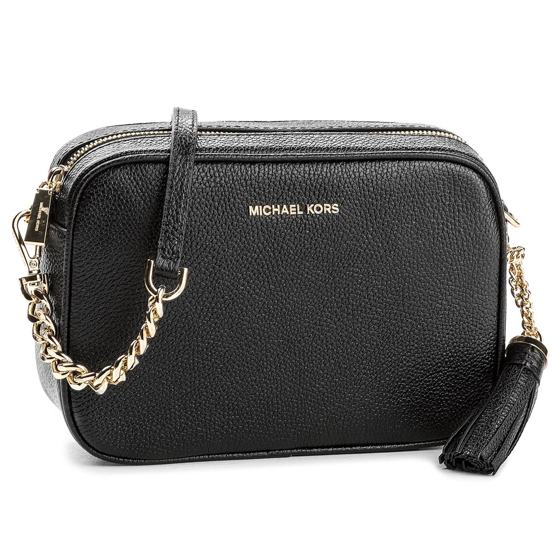 Kabelka MICHAEL Michael Kors Crossbodies 32F7GGNM8L Čierna