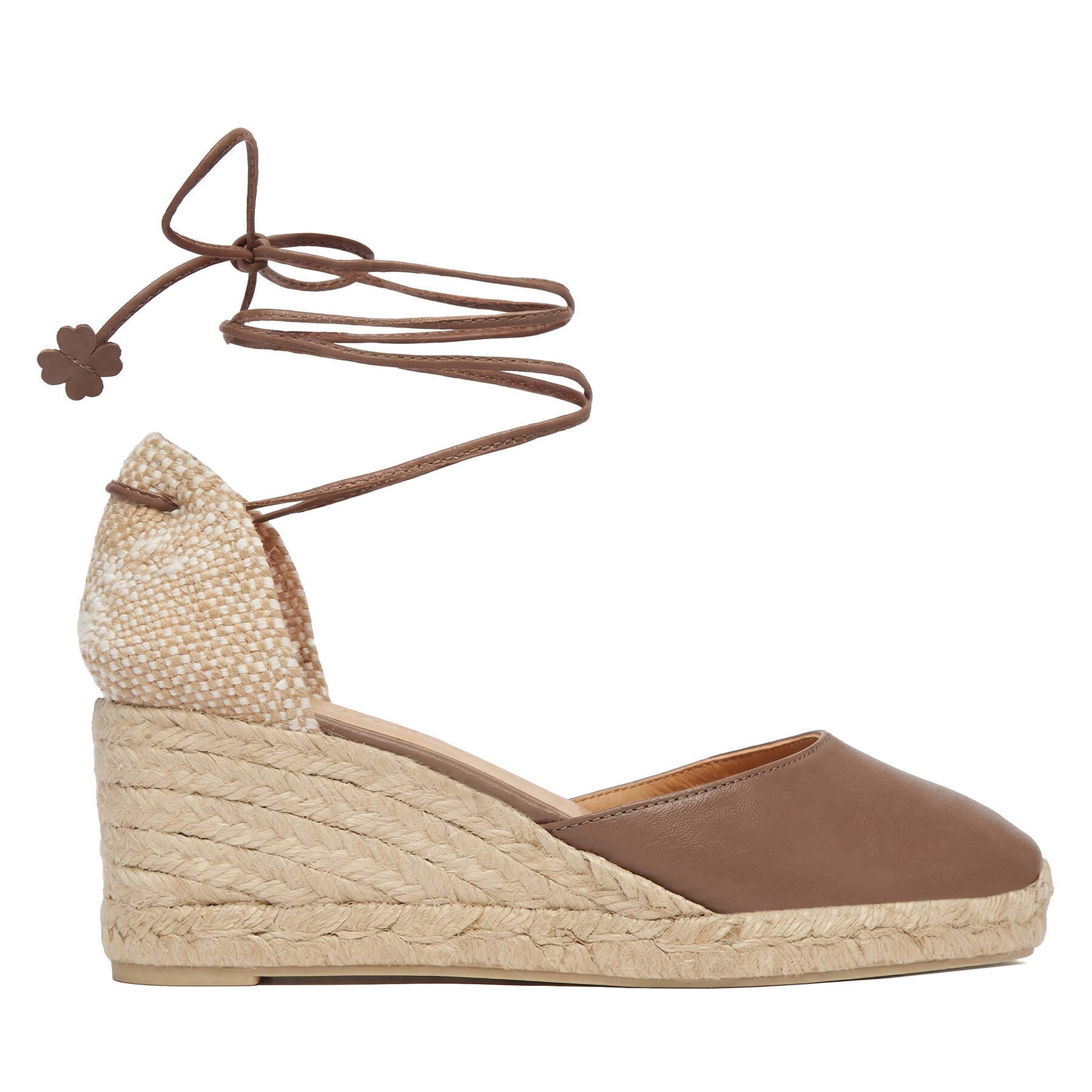 Espadrile Castañer Joyce/8ED/291 26078 Smeđa
