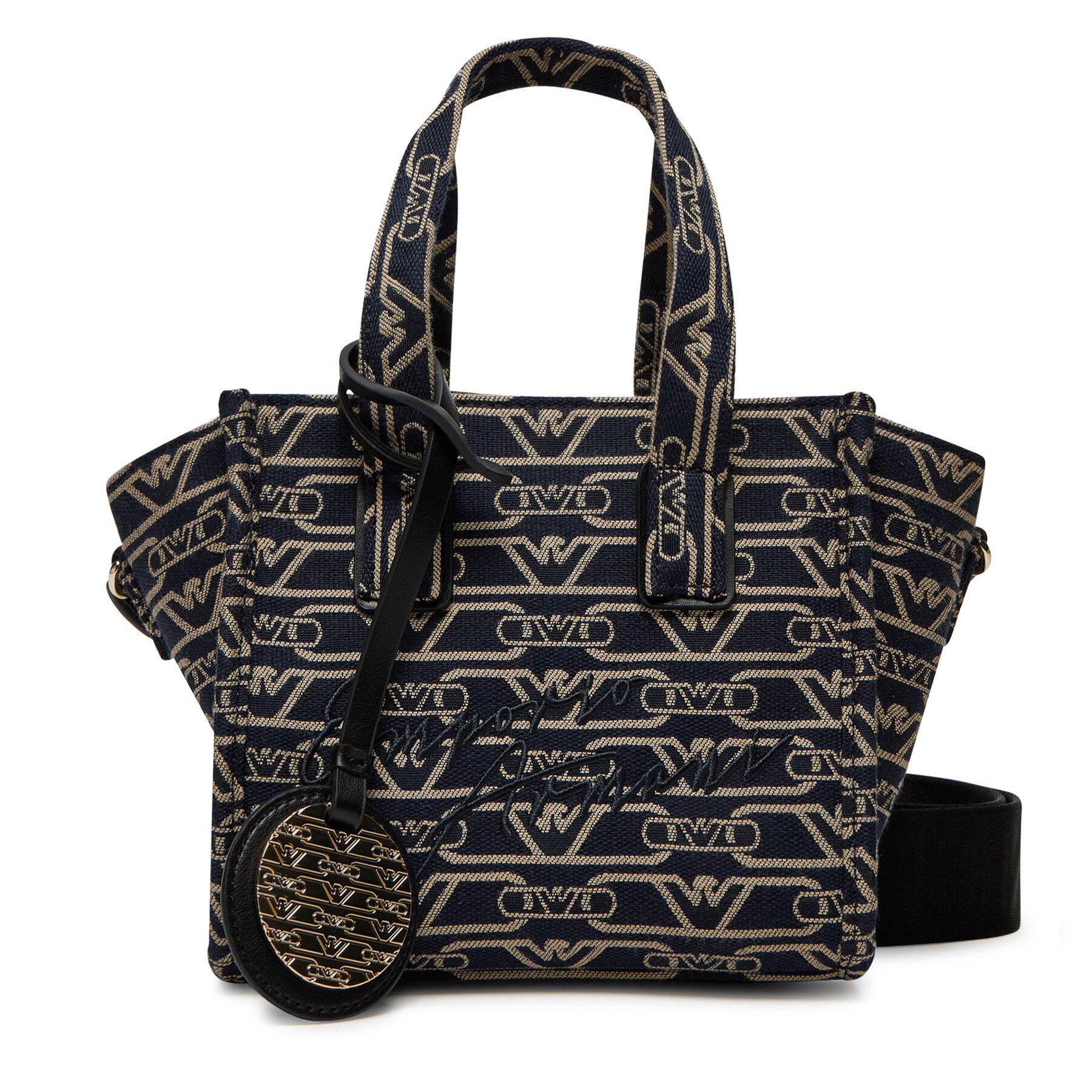 Kabelka Emporio Armani EW000371 AF12993 FB237 Tmavomodrá