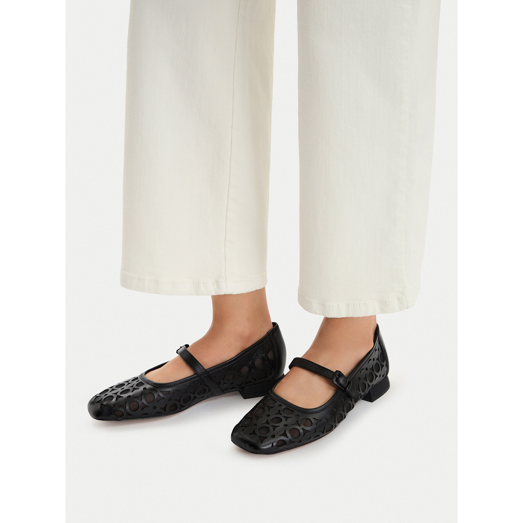 Balerini Caprice 9-22511-46 Negru