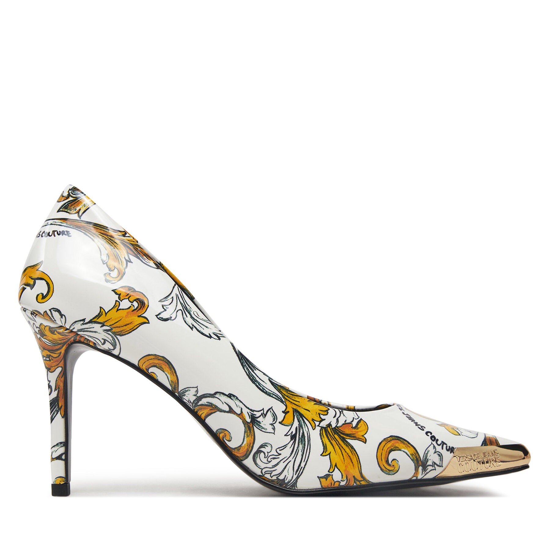 Dámske Lodičky Versace Jeans Couture, Rozmer: 37, Biela, 78VA3S50