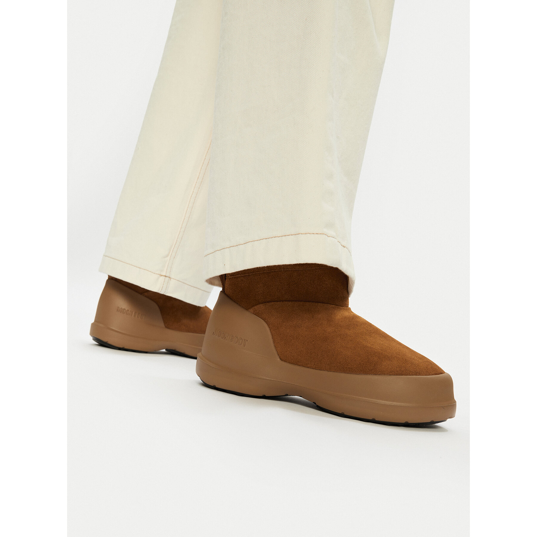 Апрески Moon Boot Luna Low Suede Boot 80D2480040 Кафяв