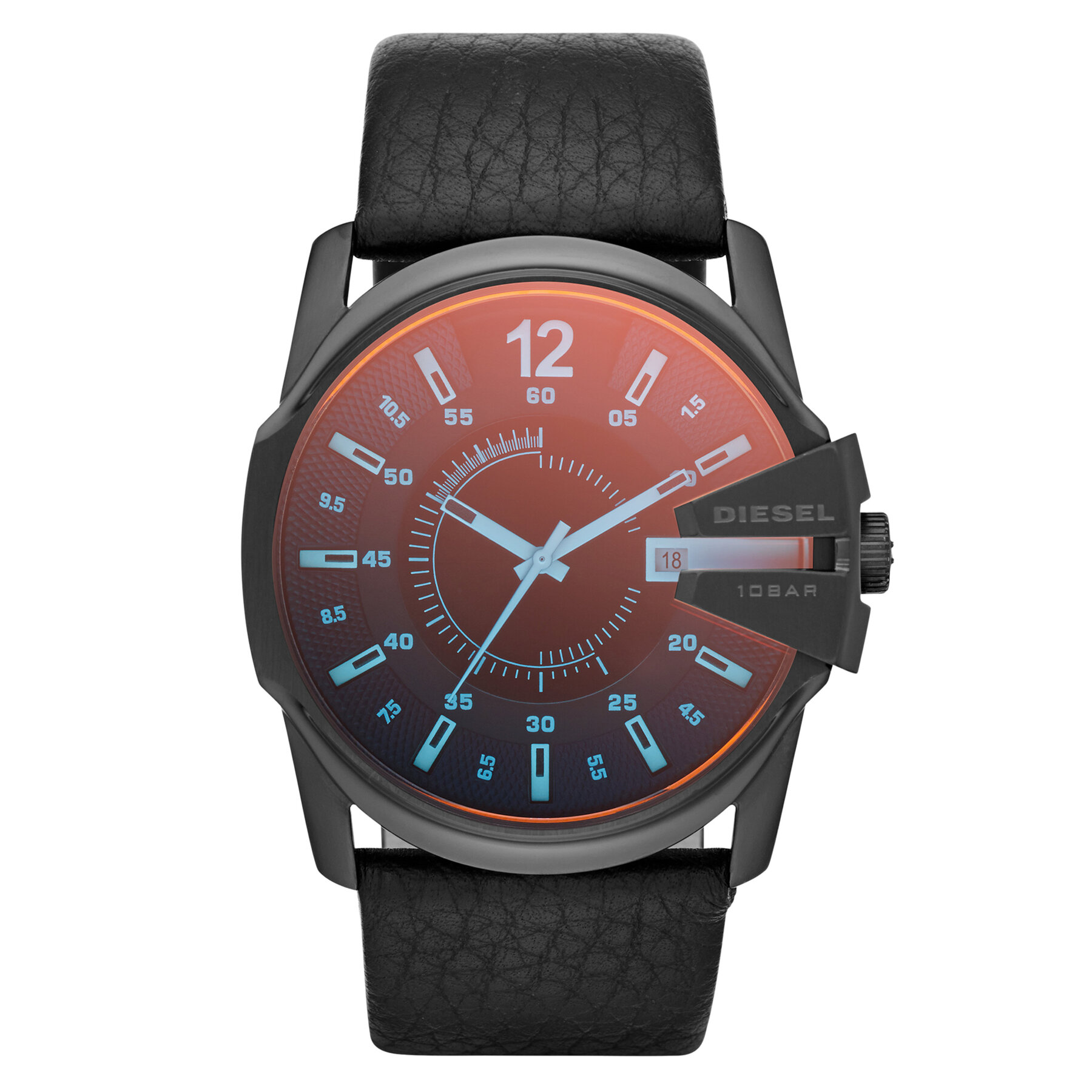 Pulkstenis Diesel Master Chief DZ1657 Melns