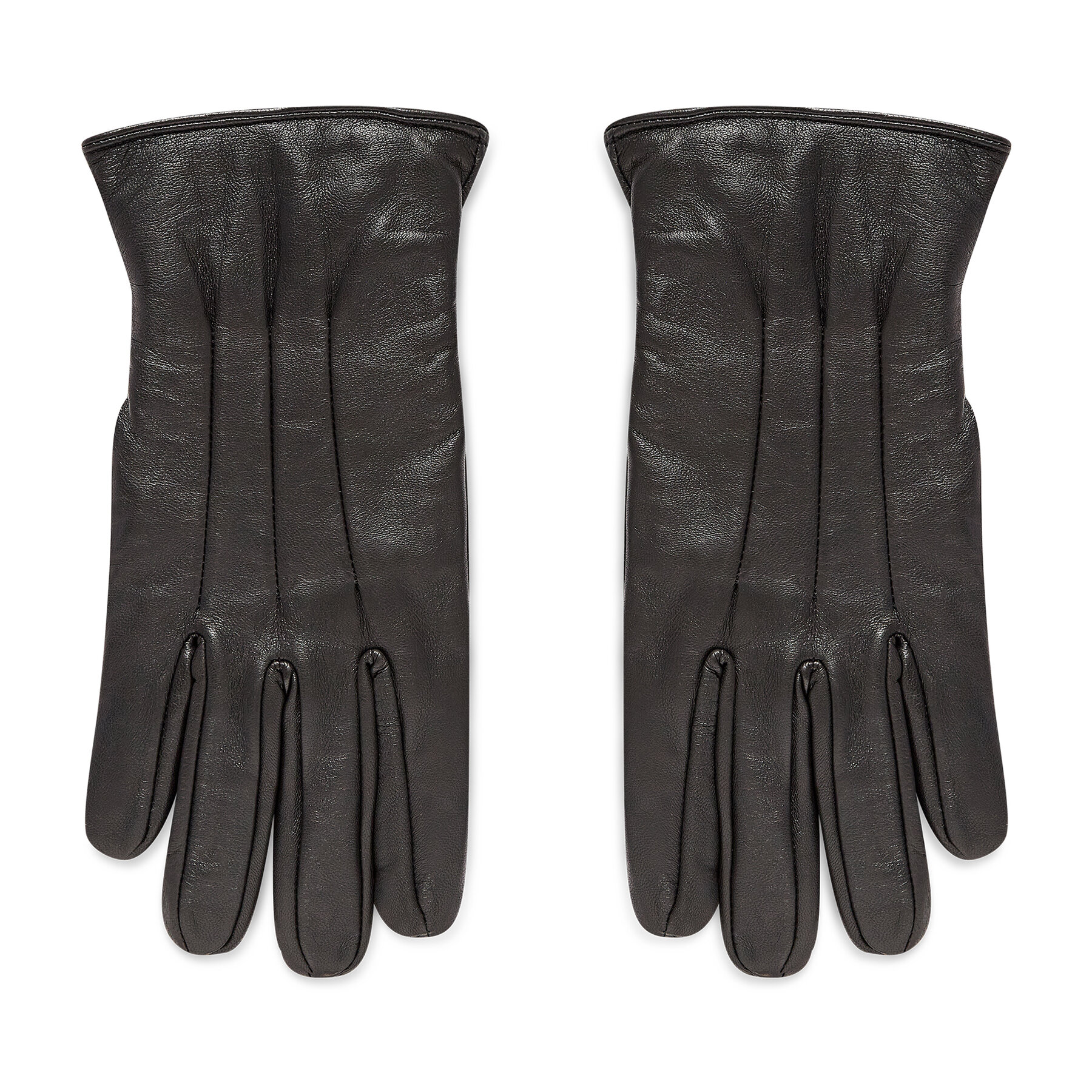 Moške rokavice Jack&Jones Jacmontana Leather Gloves Noos 12125090 Black