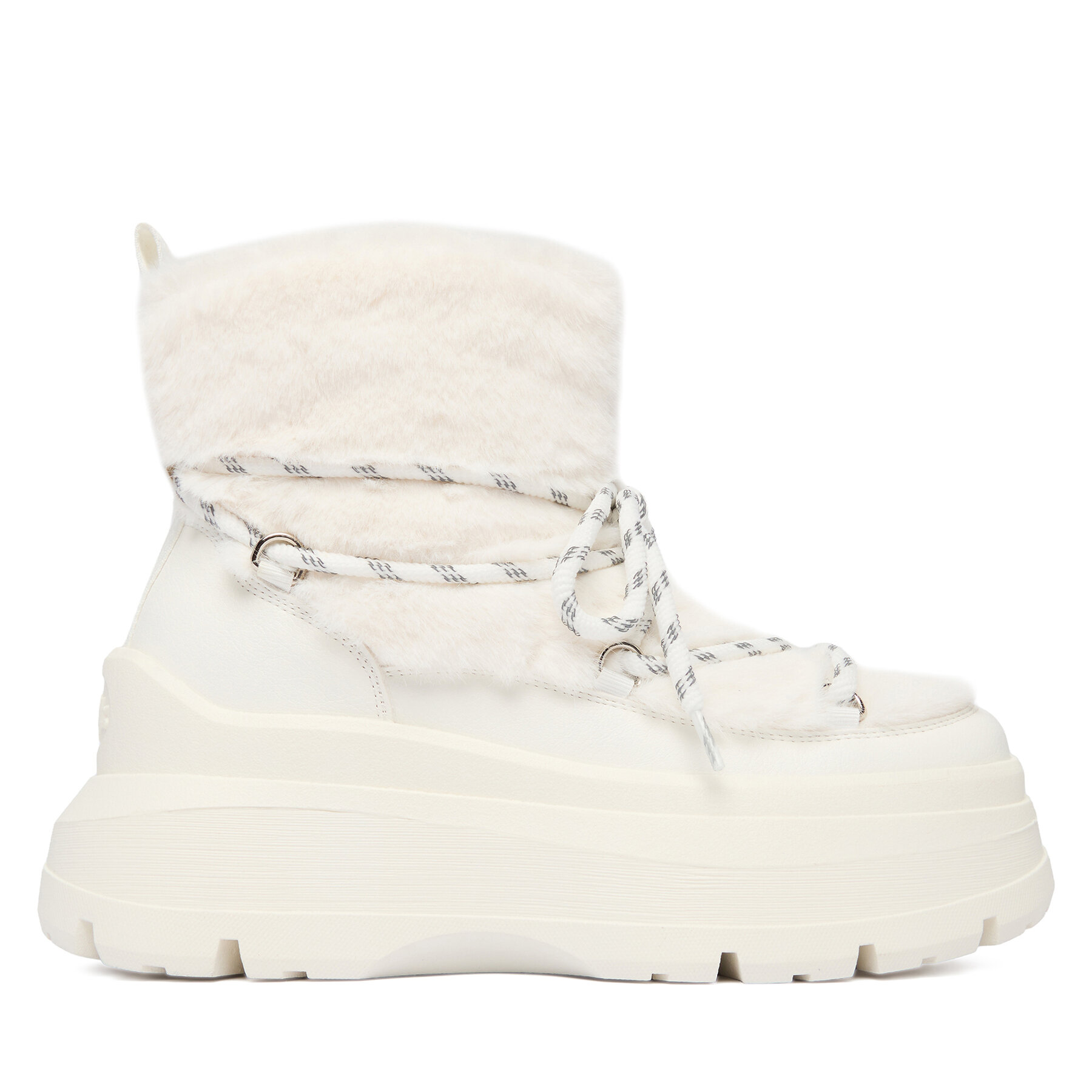 Čizme za snijeg Buffalo Olympia Fur Boot 18483 Bijela