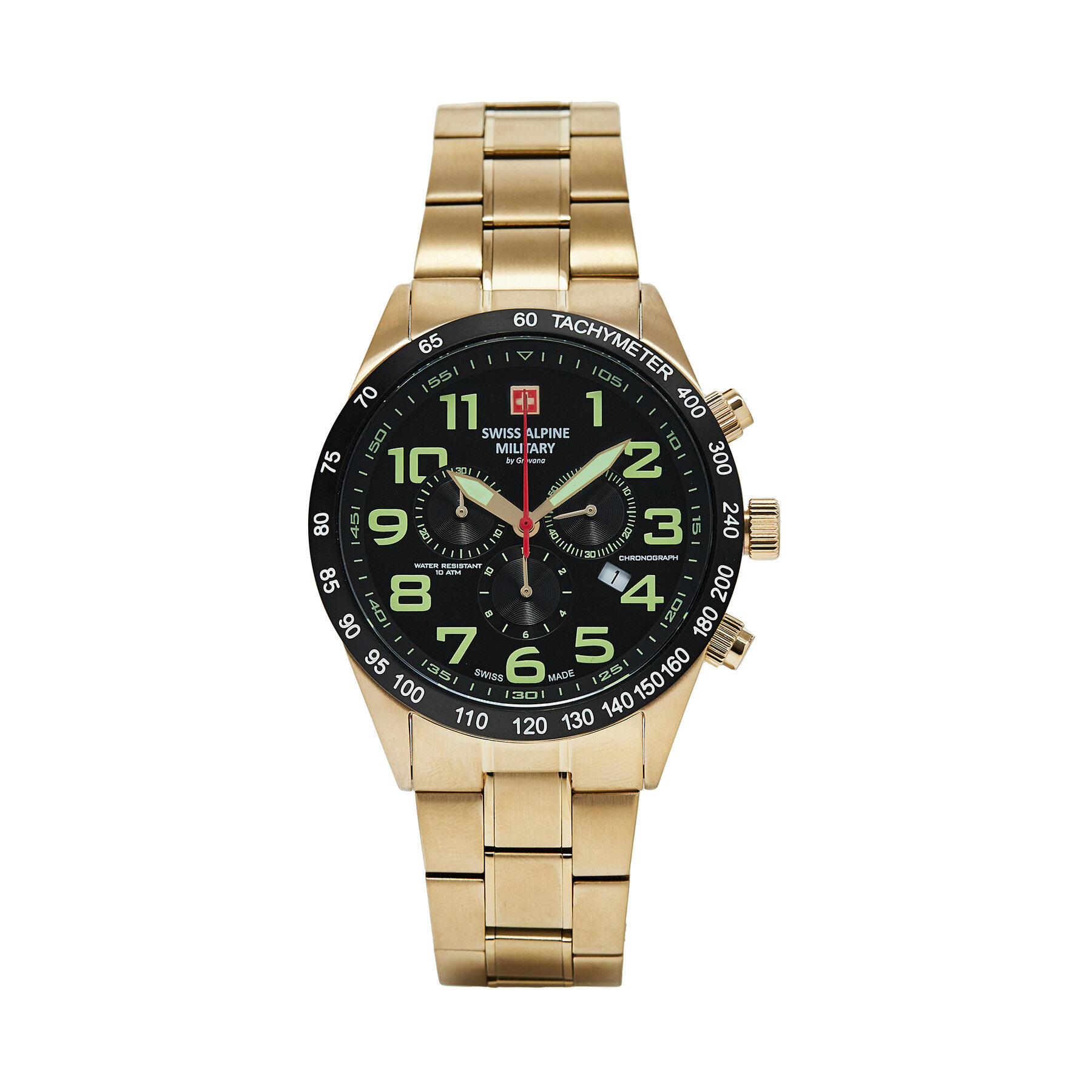 Swiss Alpine Military Ρολόι Swiss Alpine Military 7047.9117 Χρυσό