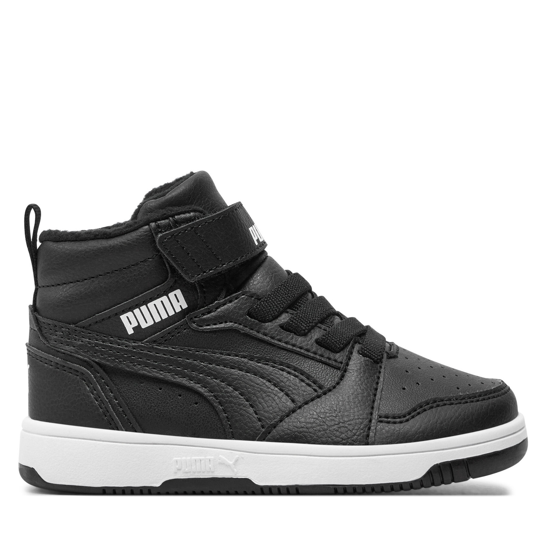 Zapatillas Puma Rebound V6 Mid Wtr Ac+ Ps 307979 01 Negro