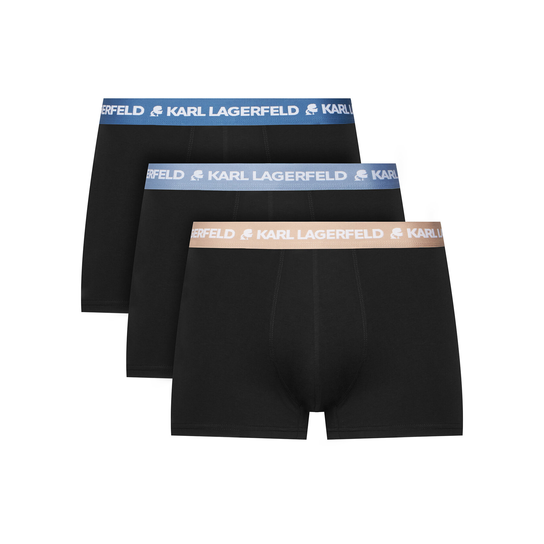 KARL LAGERFELD Boxershorts-Set A1M47021 Schwarz