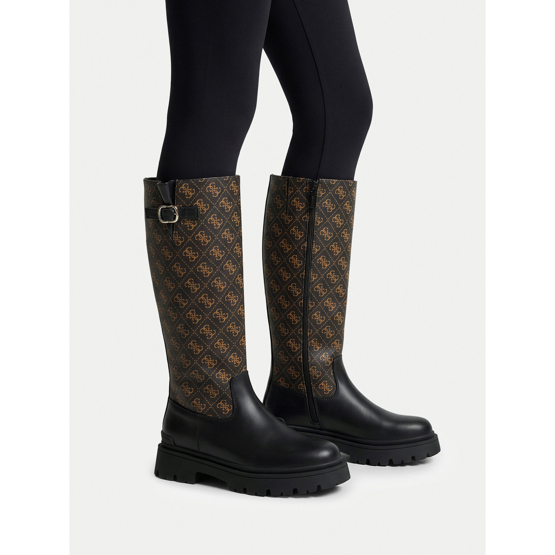 Ботуши Guess EO-CS6795-02 Черен