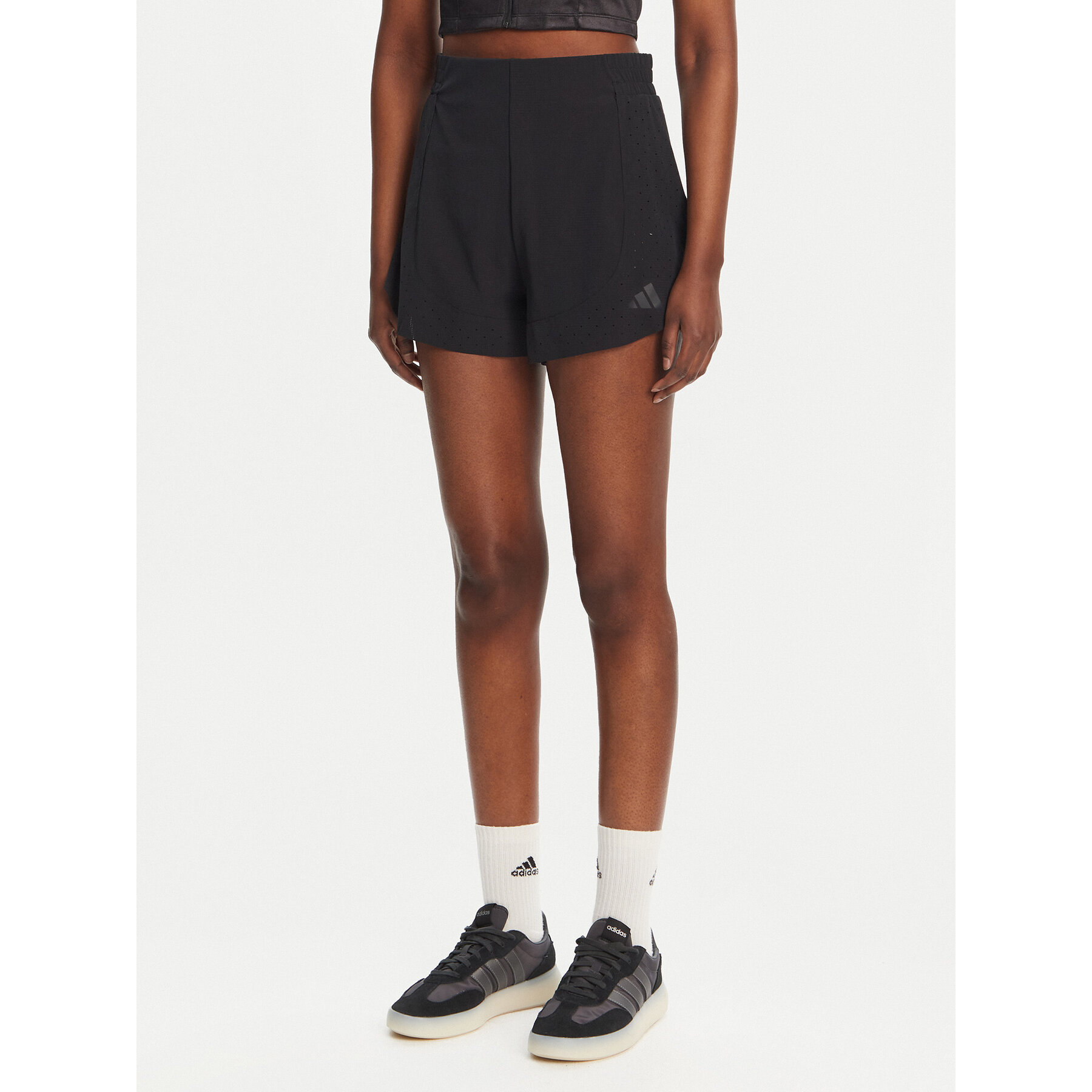 adidas Sportshorts HIIT Airchill 2-in-1 JH3784 Schwarz Regular Fit