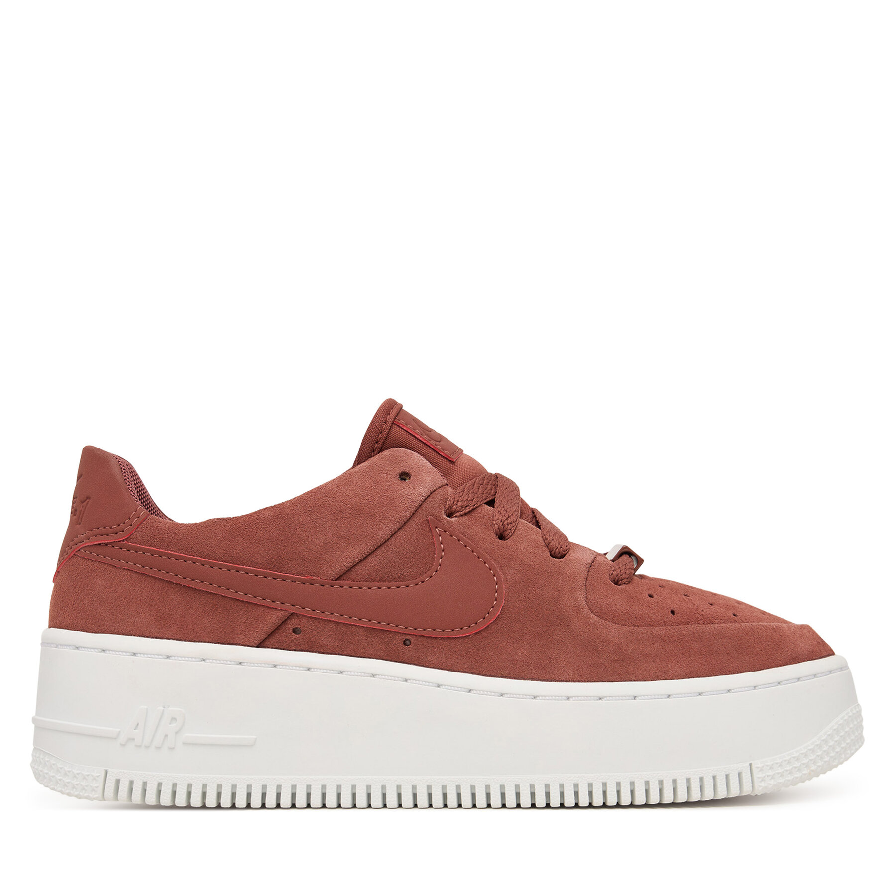 Sneakers Nike Af1 Sage Low AR5339 204 Rosso Scuro