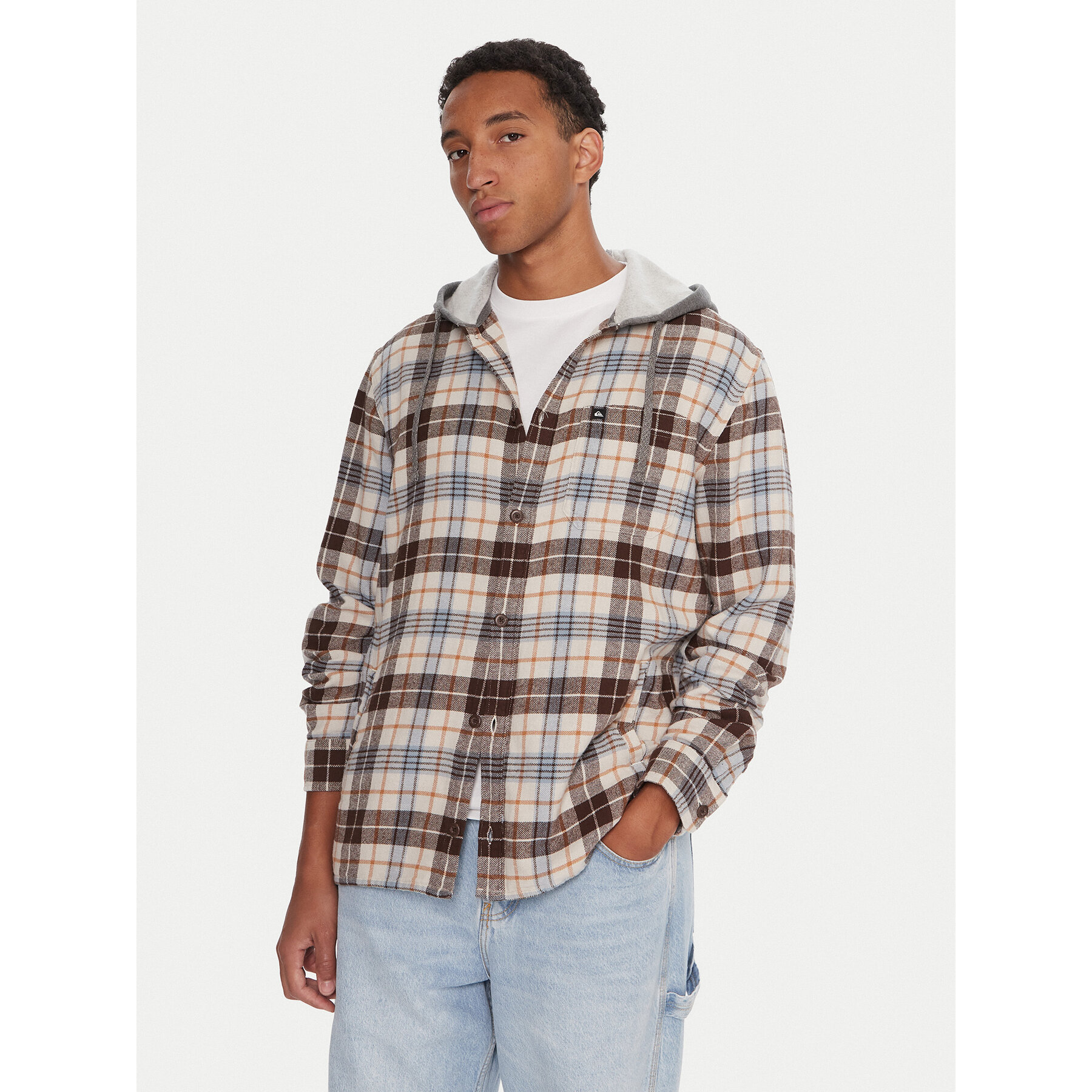 Quiksilver Sweatshirt Hooded Surf EQYWT04650 Bunt Oversize