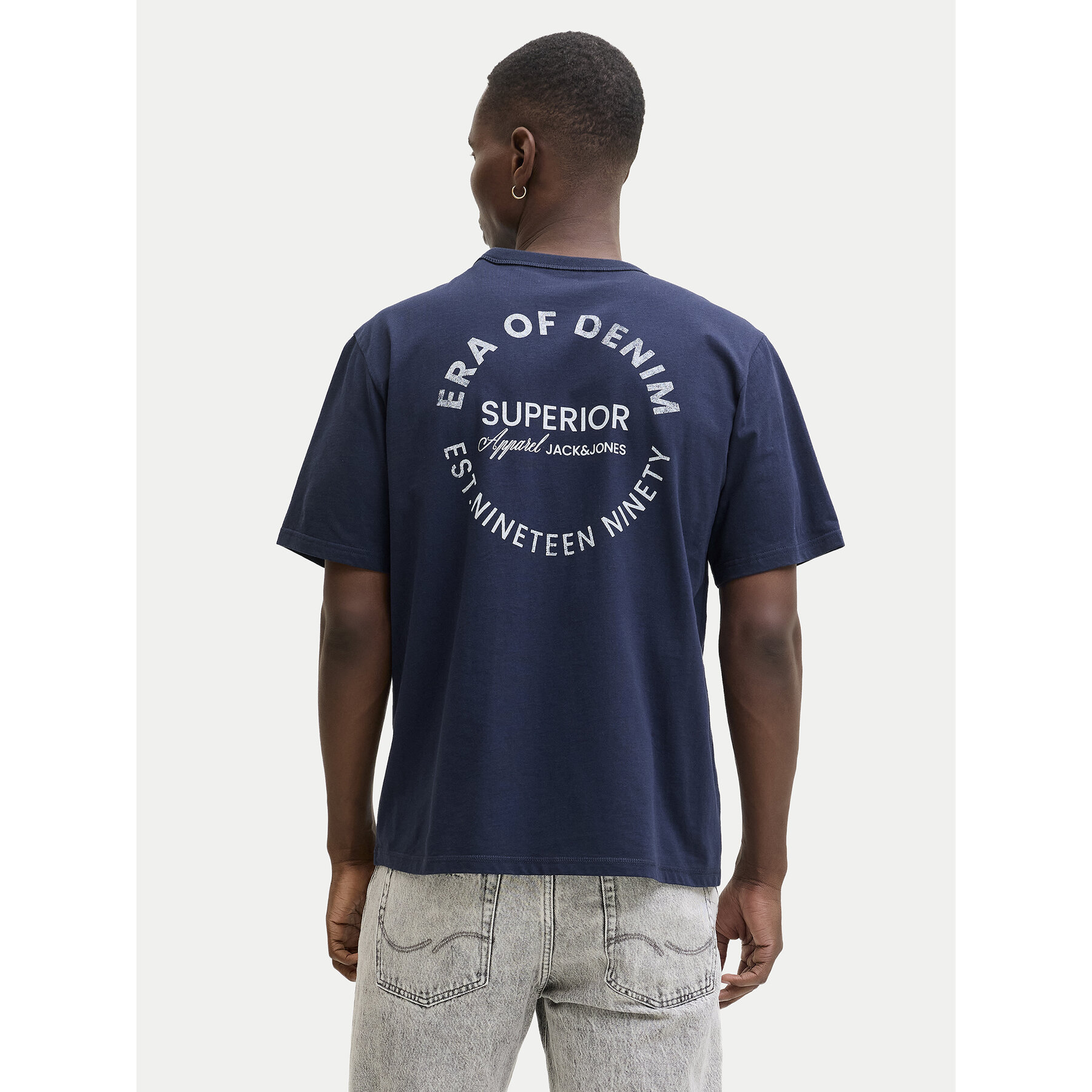 Jack & Jones Póló Edover 12288005 Sötétkék Regular Fit