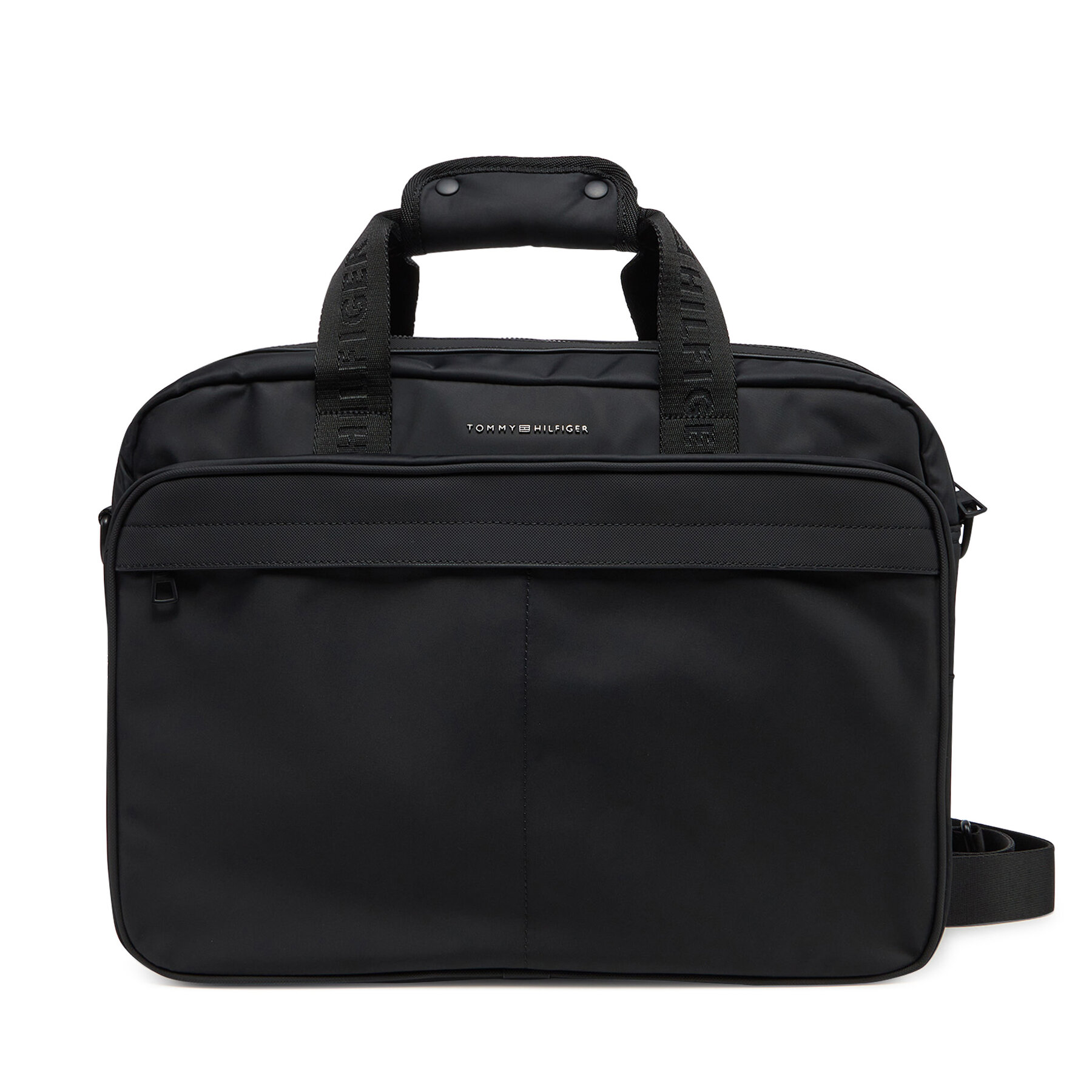 Taška na laptop Tommy Hilfiger Th Repreve Computer Bag AM0AM13186 Čierna