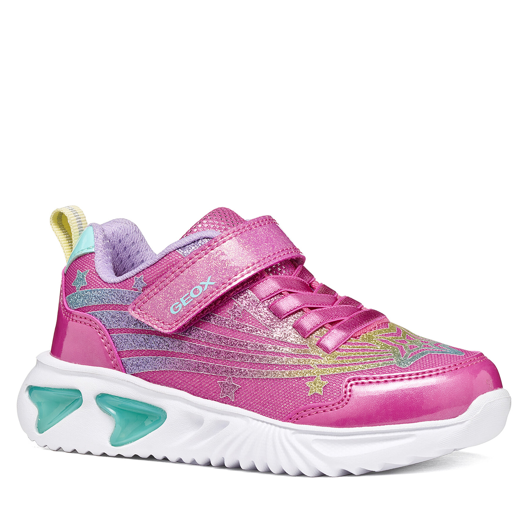 Сникърси Geox J Assister Girl J56E9B 0ASKN C8238 D Розов
